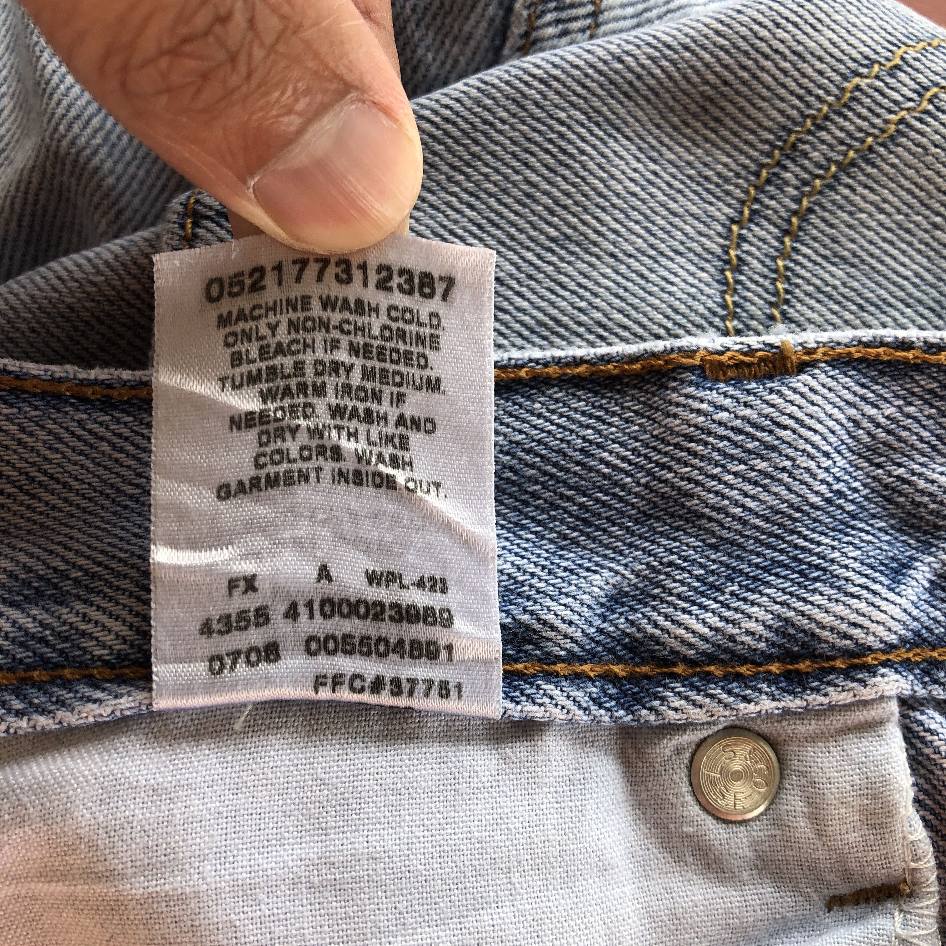 Levi's Vintage Levis Light Wash Jeans Dirty Levi's 505 Denim Size US 34 / EU 50 - 12 Thumbnail