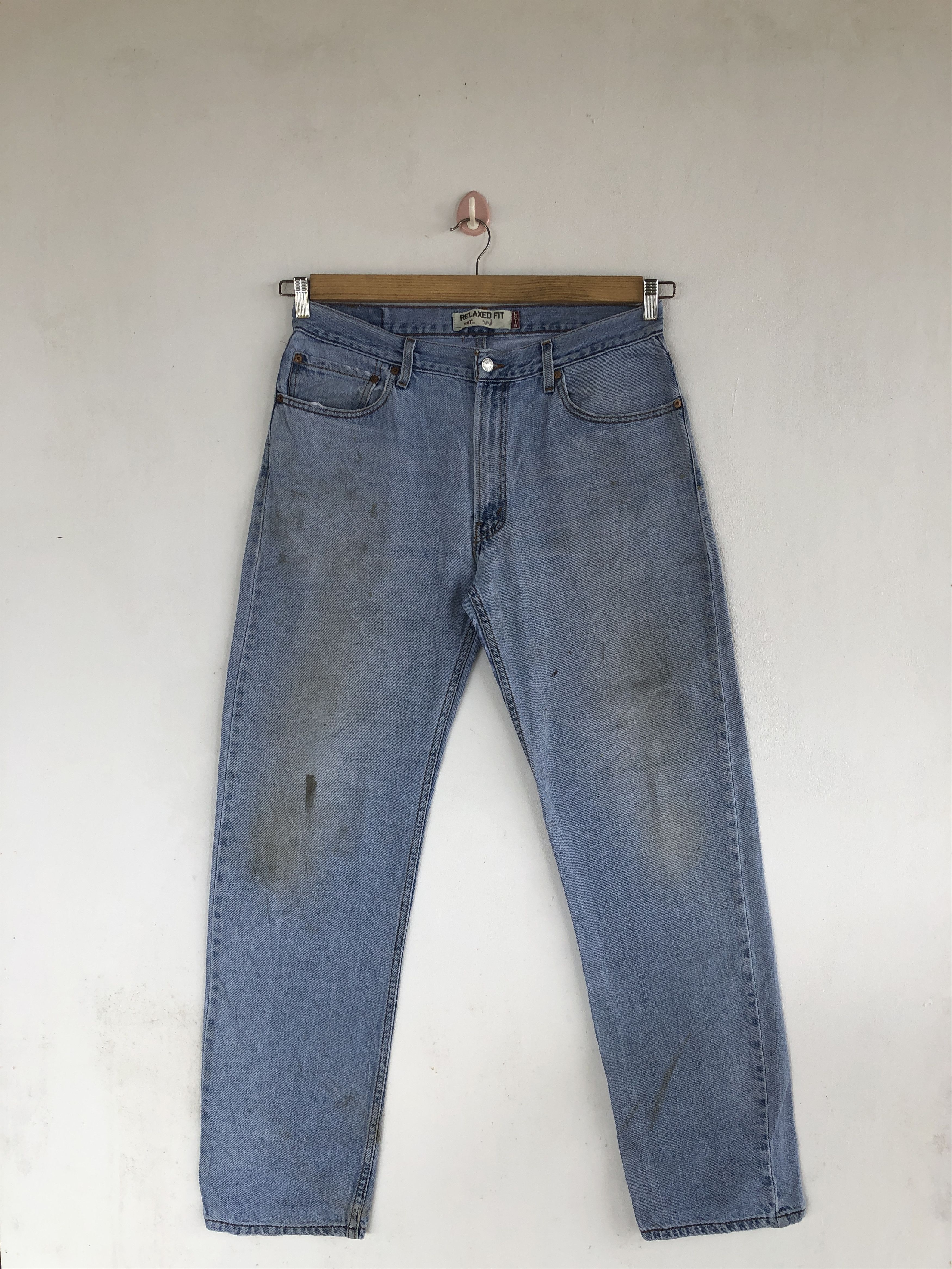 Levi's Vintage Levis Light Wash Jeans Dirty Levi's 505 Denim Size US 34 / EU 50 - 1 Thumbnail