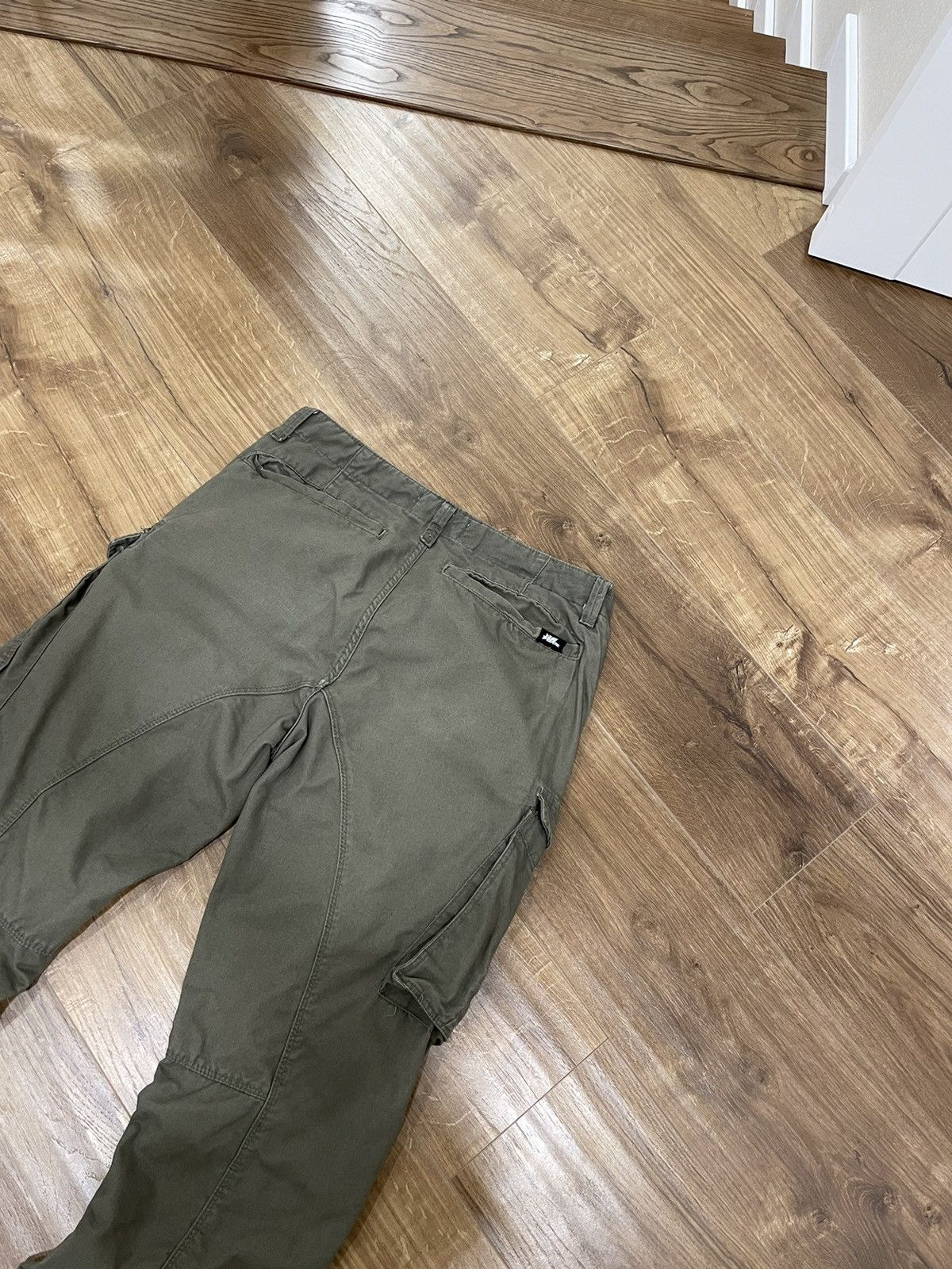 Vintage Vintage Olive Military Cargo Pockets Bondage Pants Size 34 Size US 34 / EU 50 - 15 Thumbnail