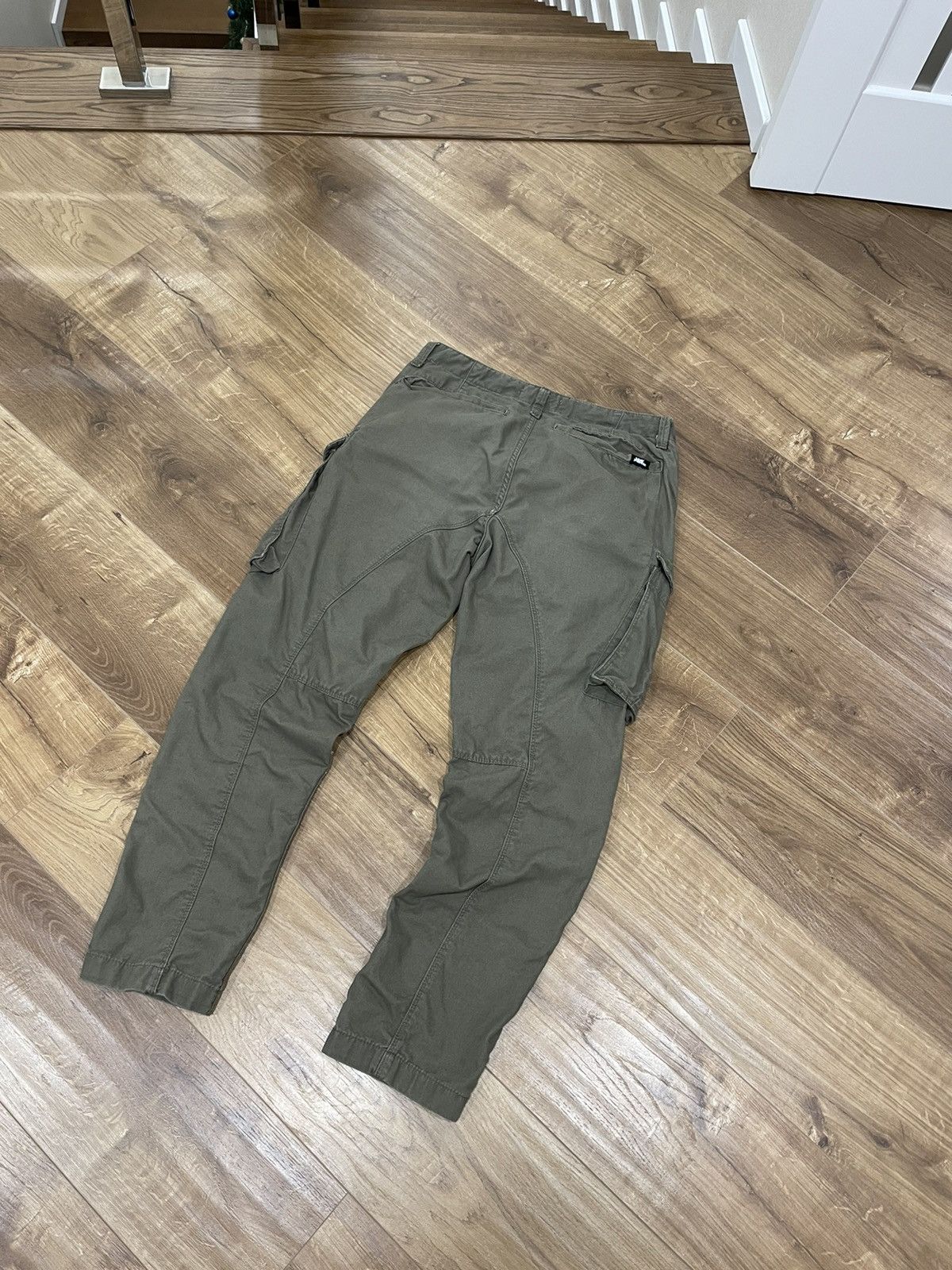 Vintage Vintage Olive Military Cargo Pockets Bondage Pants Size 34 Size US 34 / EU 50 - 13 Thumbnail