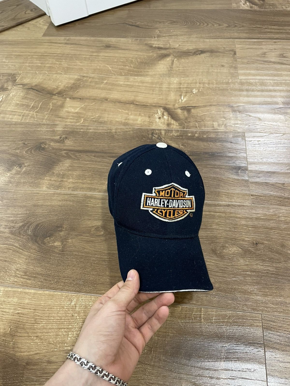Harley Davidson Vintage Harley Davidson Motorcycles Wool Hat Cap One Size Size ONE SIZE - 11 Thumbnail