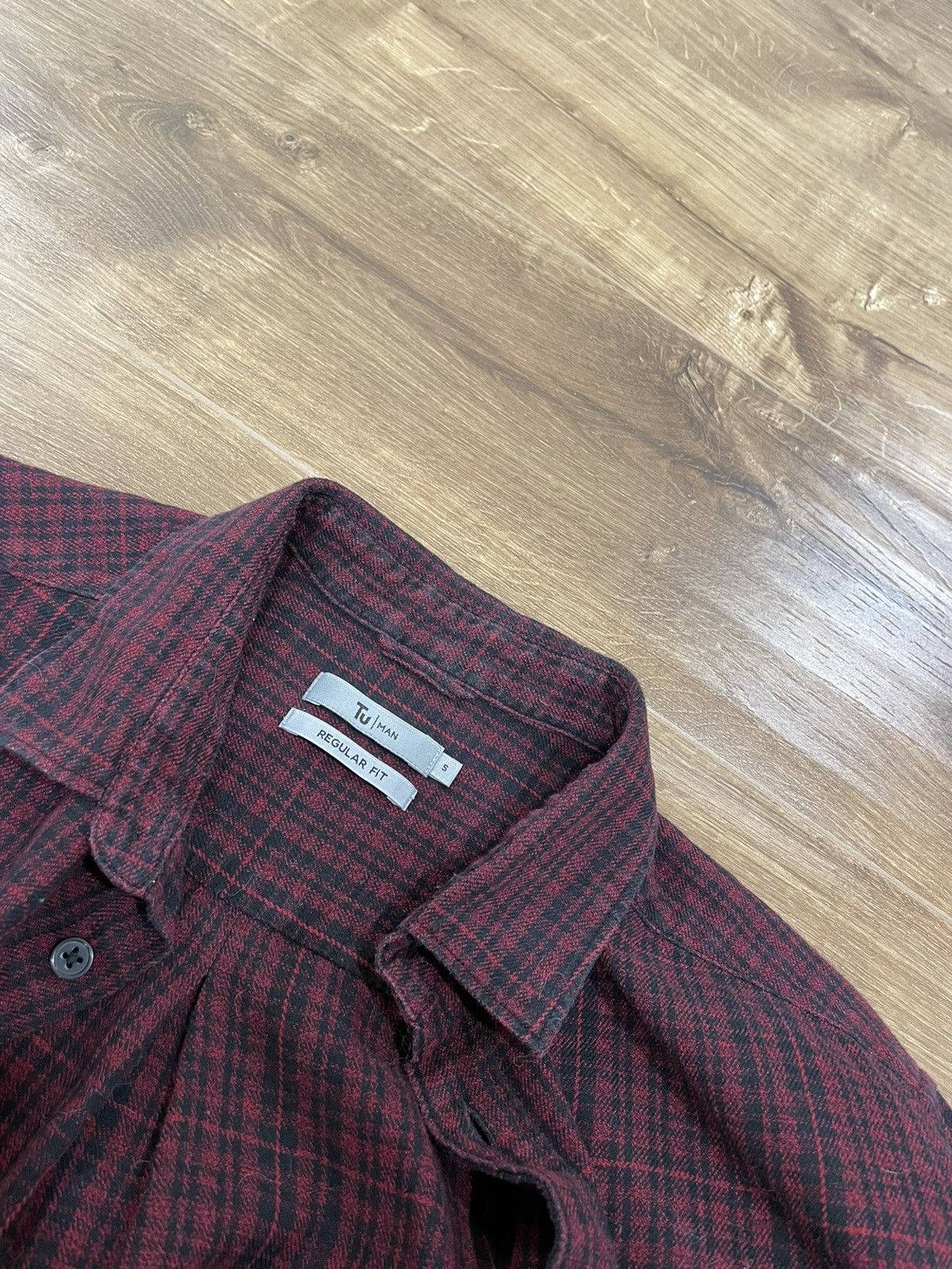 Flannel Vintage Checkered Plaid Flannel Shirt Travis Scott Style Size US S / EU 44-46 / 1 - 7 Thumbnail