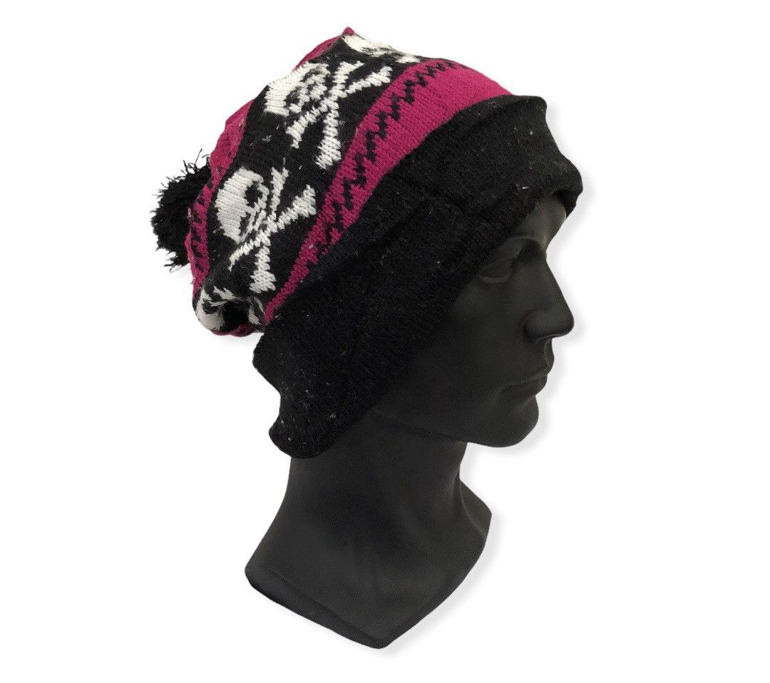 Japanese Brand × Seditionaries Japanese Brand Skulls Overprint Beanie Hat Size ONE SIZE - 3 Thumbnail