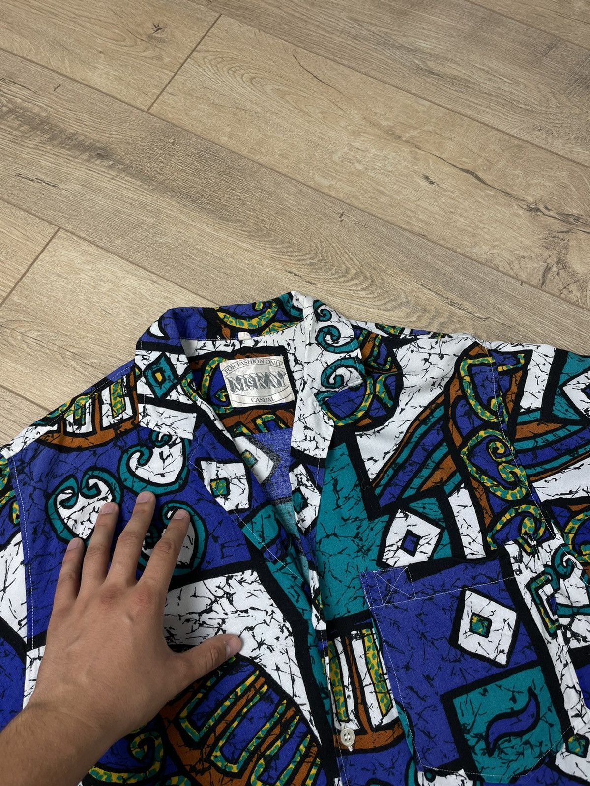 Vintage Vintage Crazy Hawaiian Oversized Shirt Size S Size US S / EU 44-46 / 1 - 7 Thumbnail