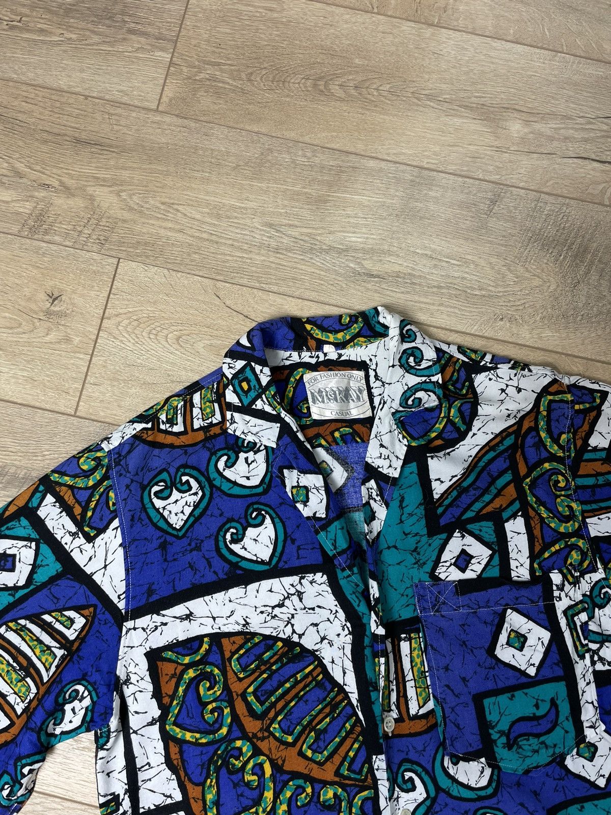 Vintage Vintage Crazy Hawaiian Oversized Shirt Size S Size US S / EU 44-46 / 1 - 4 Thumbnail