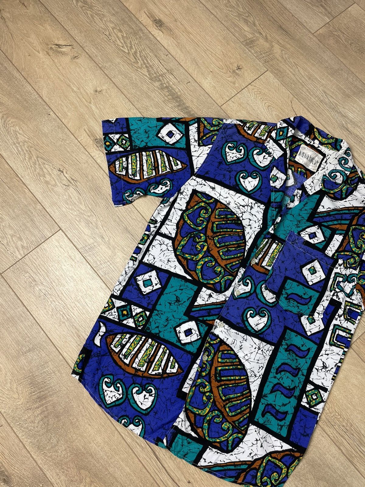 Vintage Vintage Crazy Hawaiian Oversized Shirt Size S Size US S / EU 44-46 / 1 - 2 Thumbnail