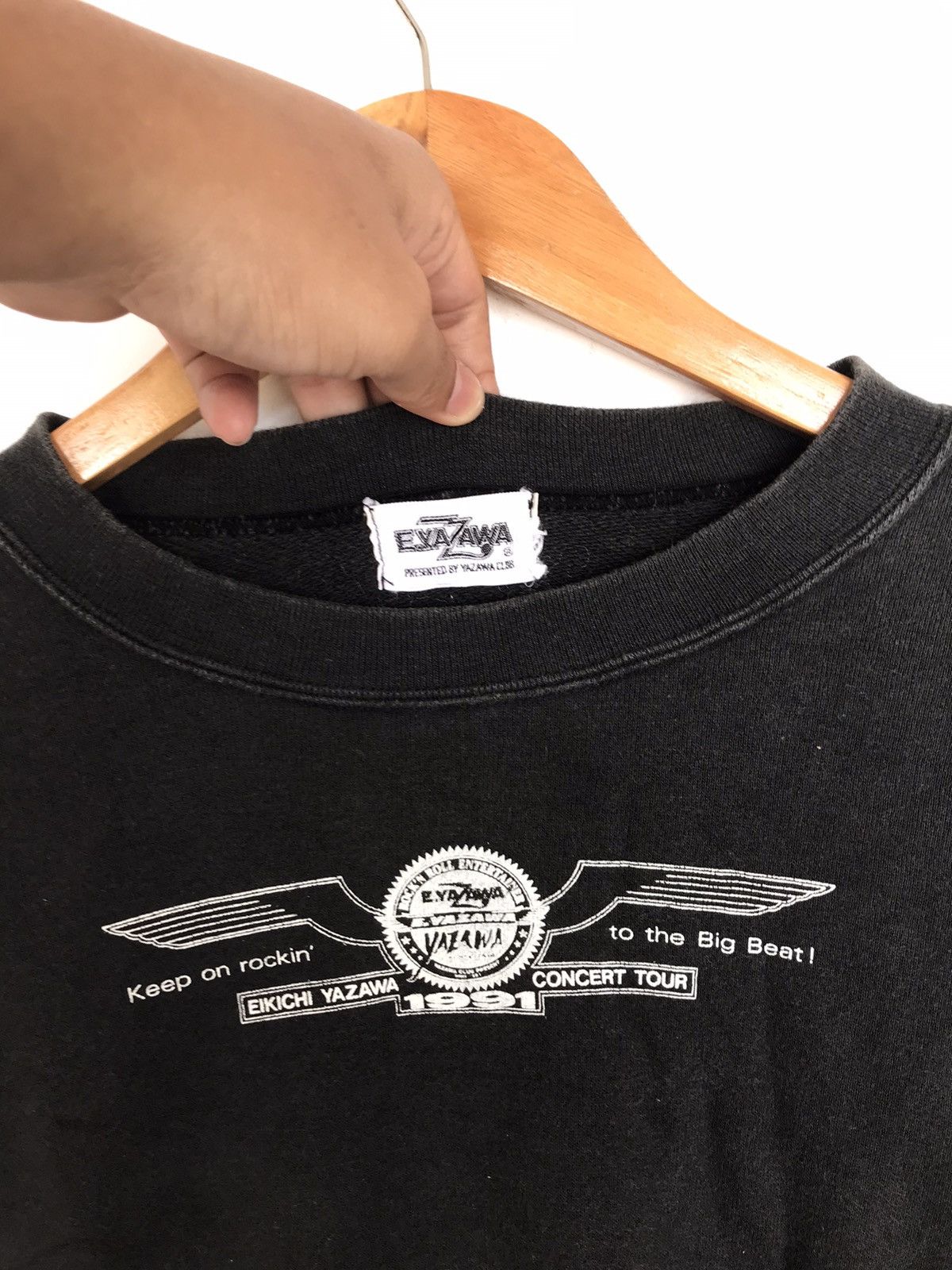 Band Tees VTG 90S Eikichi Yazawa Concert Tour 1991 Sweatshirt Size US M / EU 48-50 / 2 - 3 Thumbnail