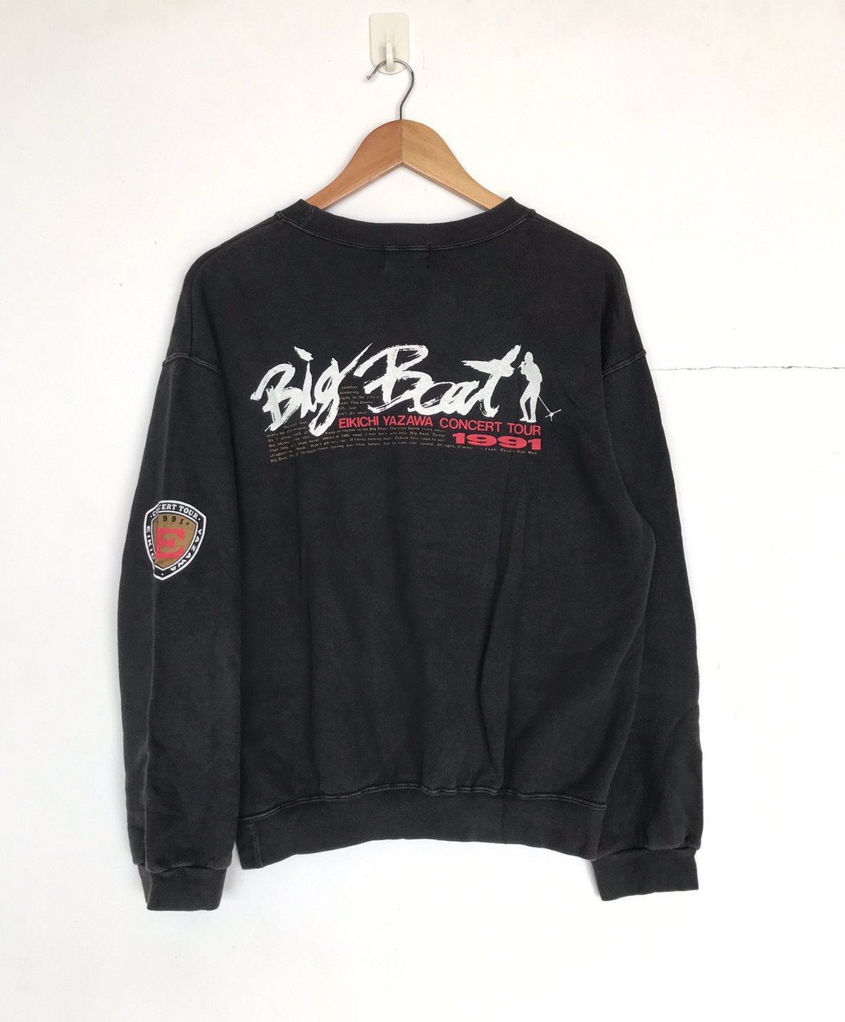 Band Tees VTG 90S Eikichi Yazawa Concert Tour 1991 Sweatshirt Size US M / EU 48-50 / 2 - 1 Thumbnail