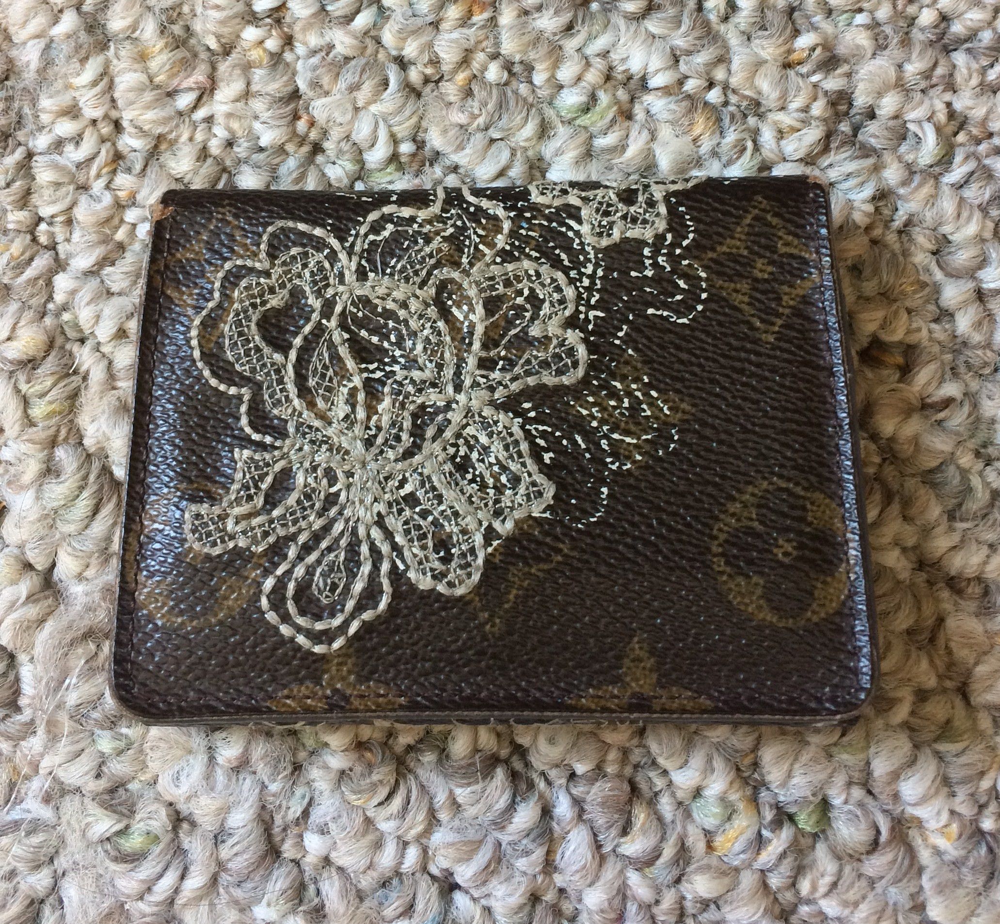 Louis Vuitton S/S 2007 Louis Vuitton Dentelle Monogram Wallet Size ONE SIZE - 2 Thumbnail