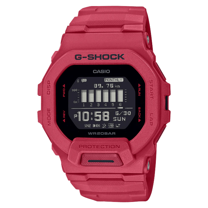 G Shock G Shock GBD200-RD-4 Size ONE SIZE - 3 Thumbnail