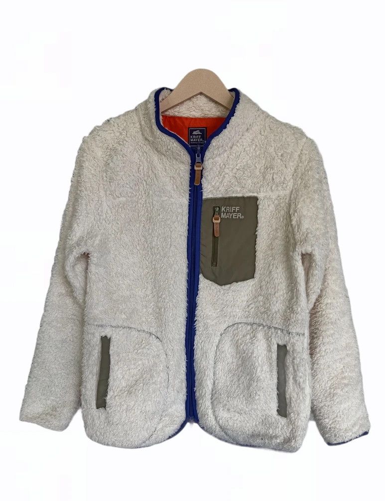 Designer × Vintage Kriff Mayer Fleece Zipper Jacket Size US S / EU 44-46 / 1 - 1 Thumbnail