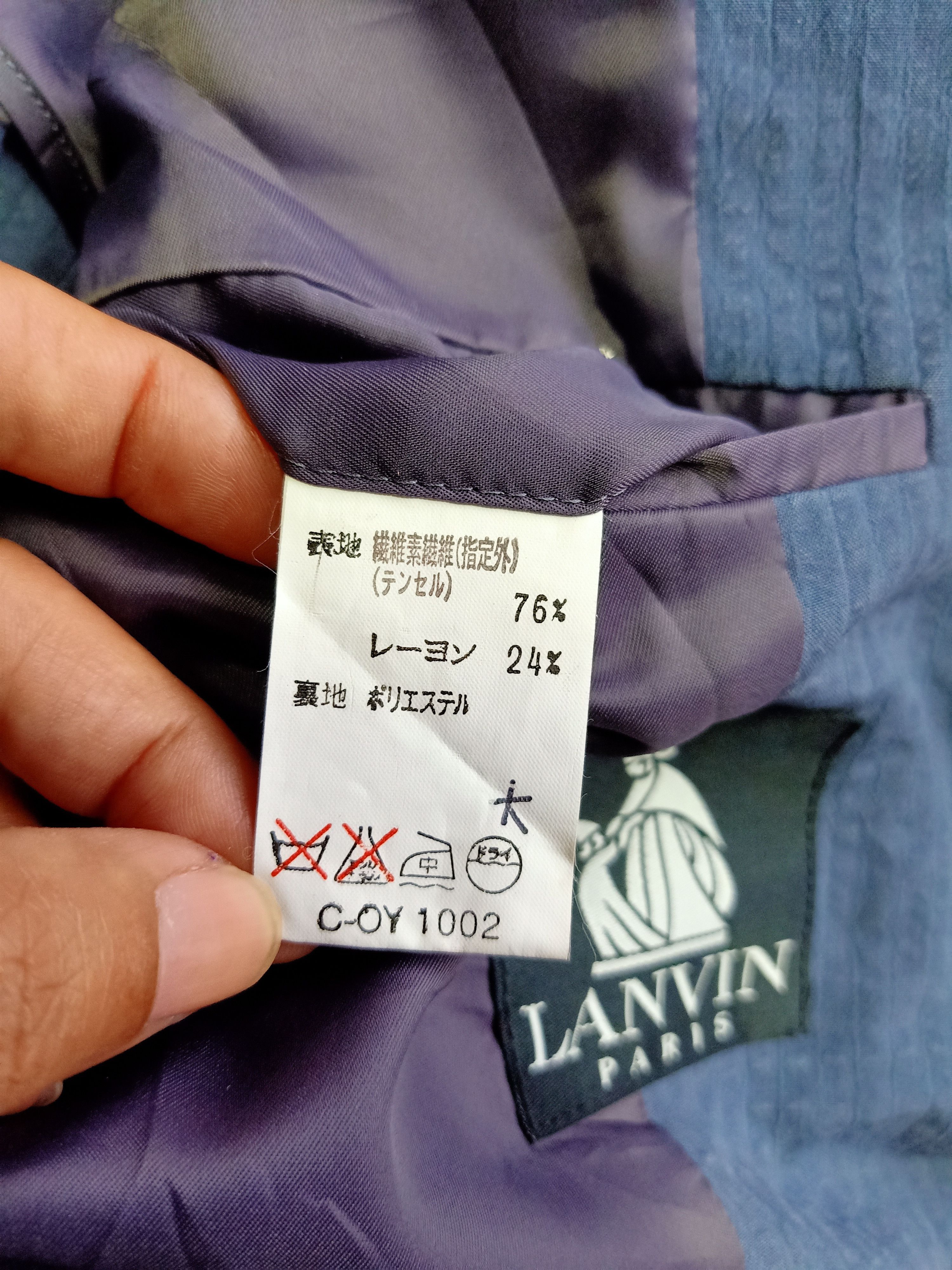 Lanvin Lanvin Blazer Size US L / EU 52-54 / 3 - 5 Thumbnail