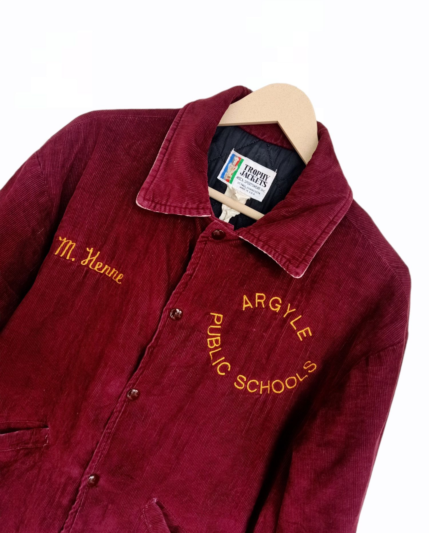Trophy Clothing Trophy Corduroy Varsity Jacket Size US L / EU 52-54 / 3 - 2 Thumbnail