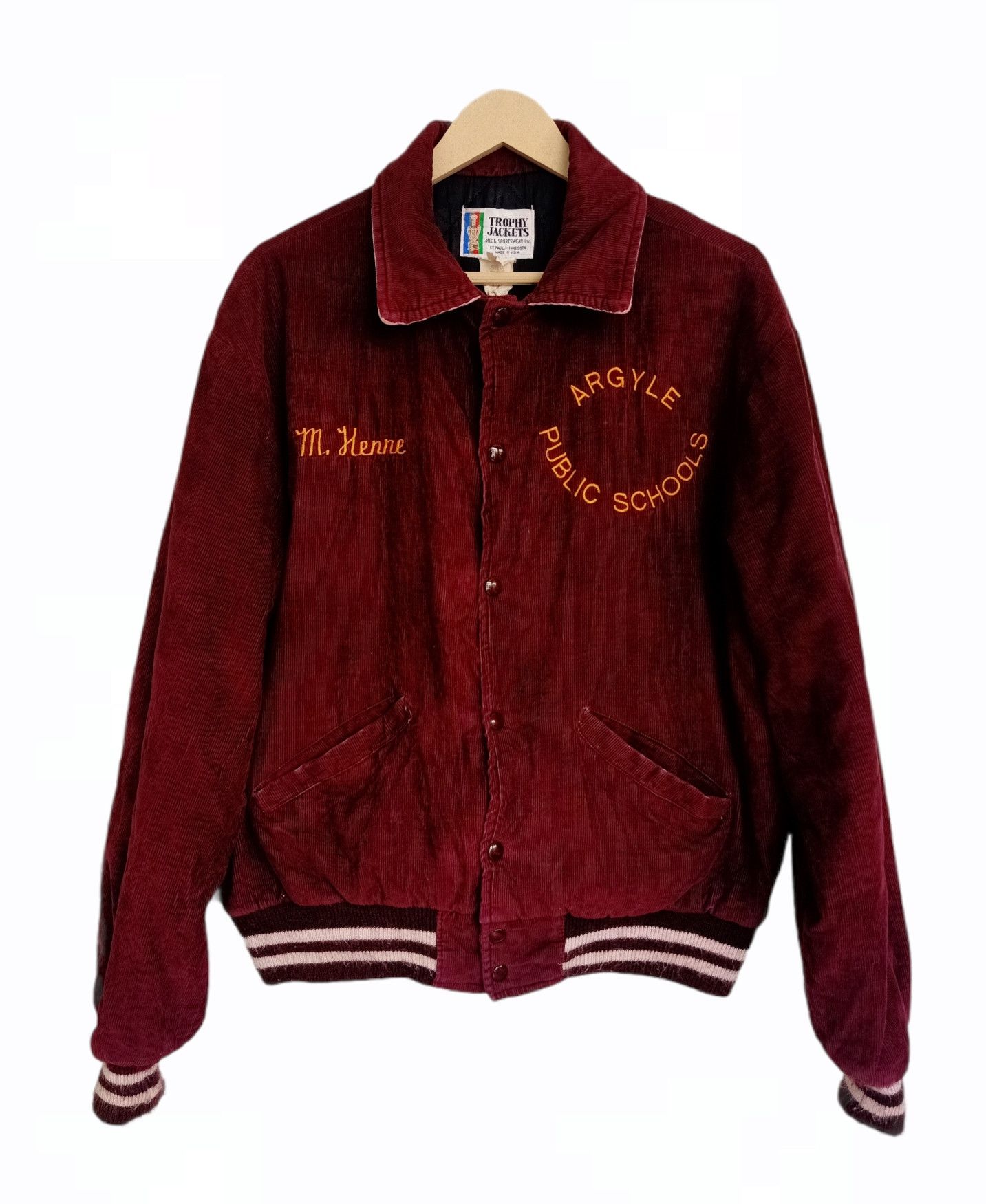 Trophy Clothing Trophy Corduroy Varsity Jacket Size US L / EU 52-54 / 3 - 1 Thumbnail