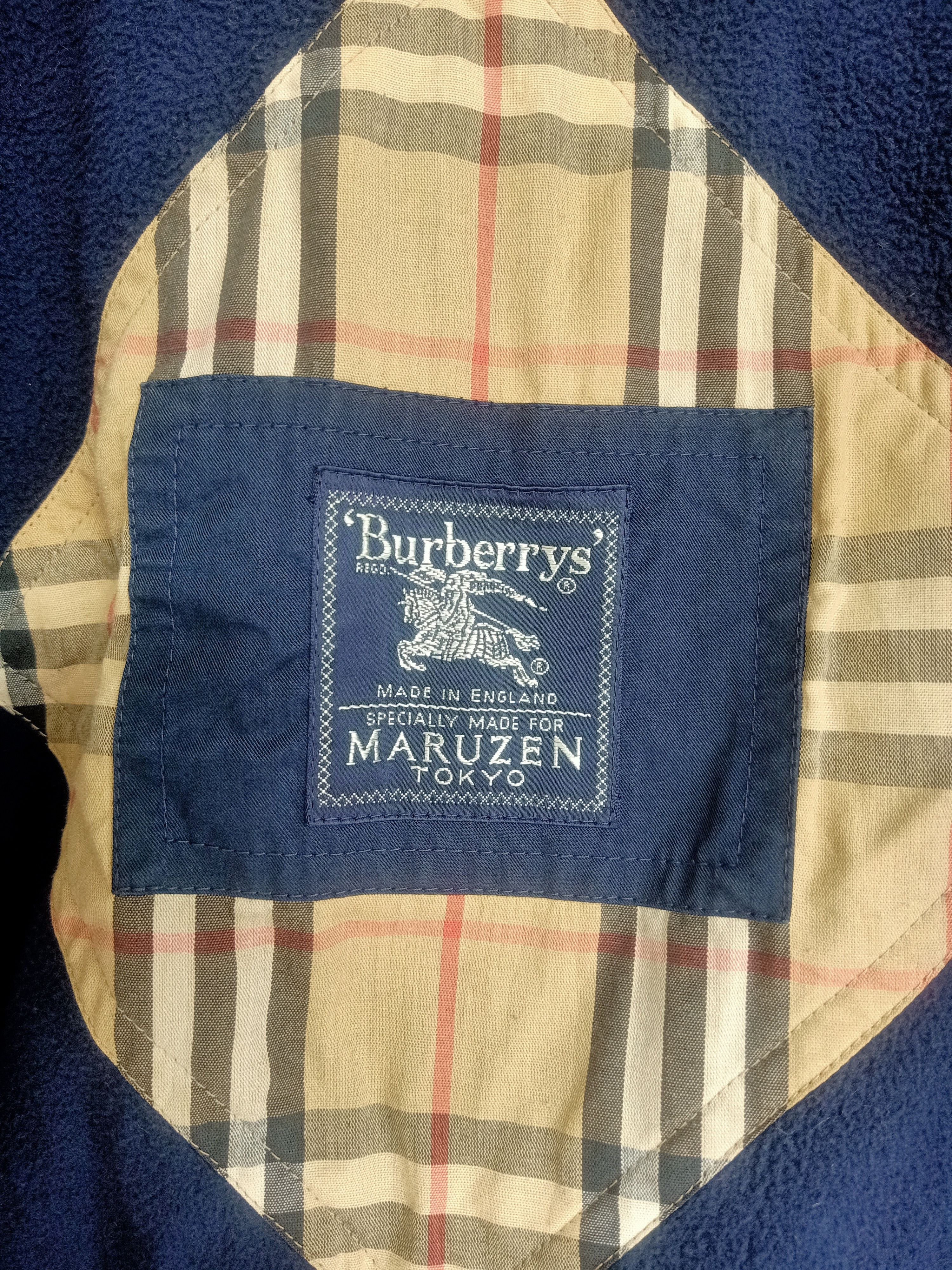 Burberry Vintage Burberry England Specially Made for Maruzen Tokyo Size US XL / EU 56 / 4 - 5 Thumbnail