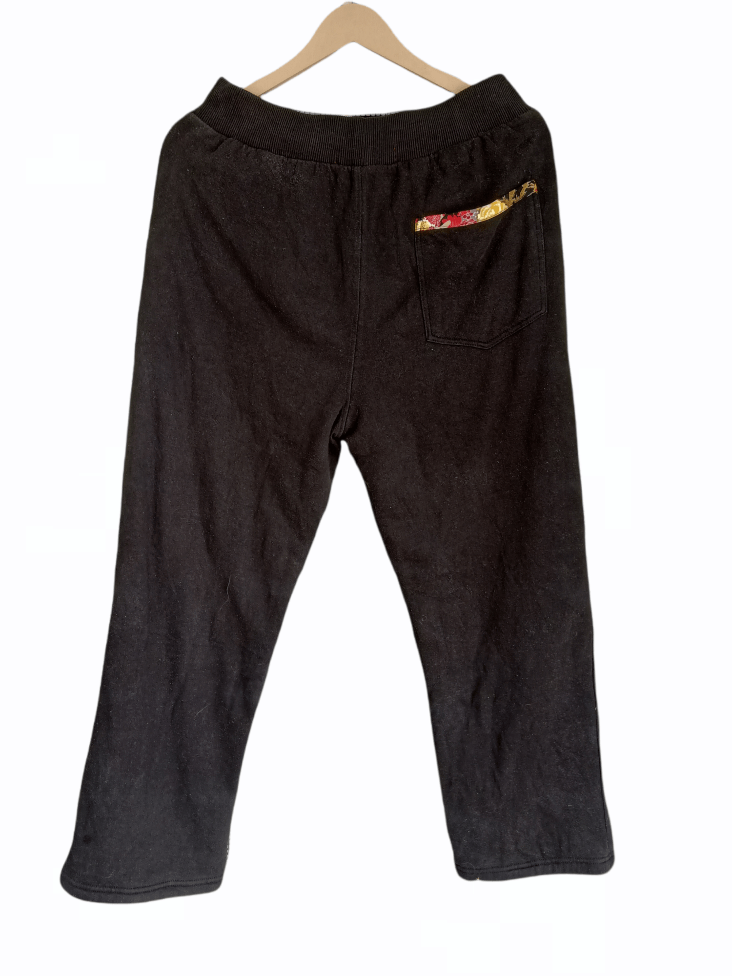 Dragonfly × Japanese Brand × Vintage Japanese Dragonfly Fleece Sweat Pants Size US 32 / EU 48 - 5 Thumbnail