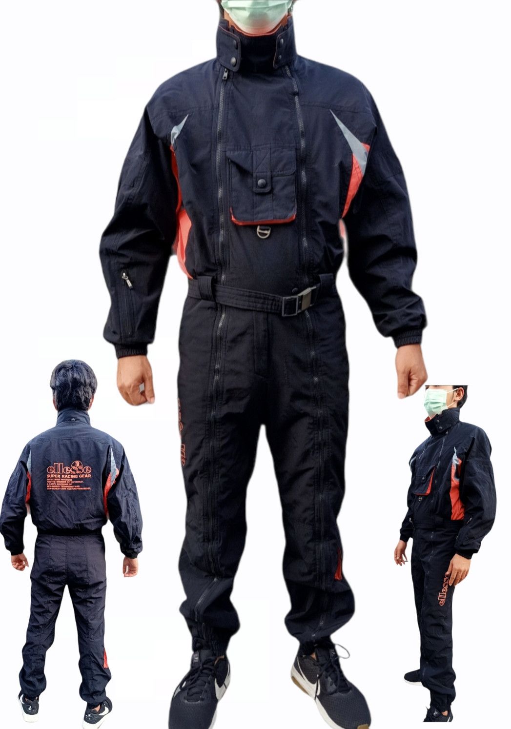 Ellesse Ellesse Overall Jumpsuit Ski Jacket Size US S / EU 44-46 / 1 - 1 Thumbnail