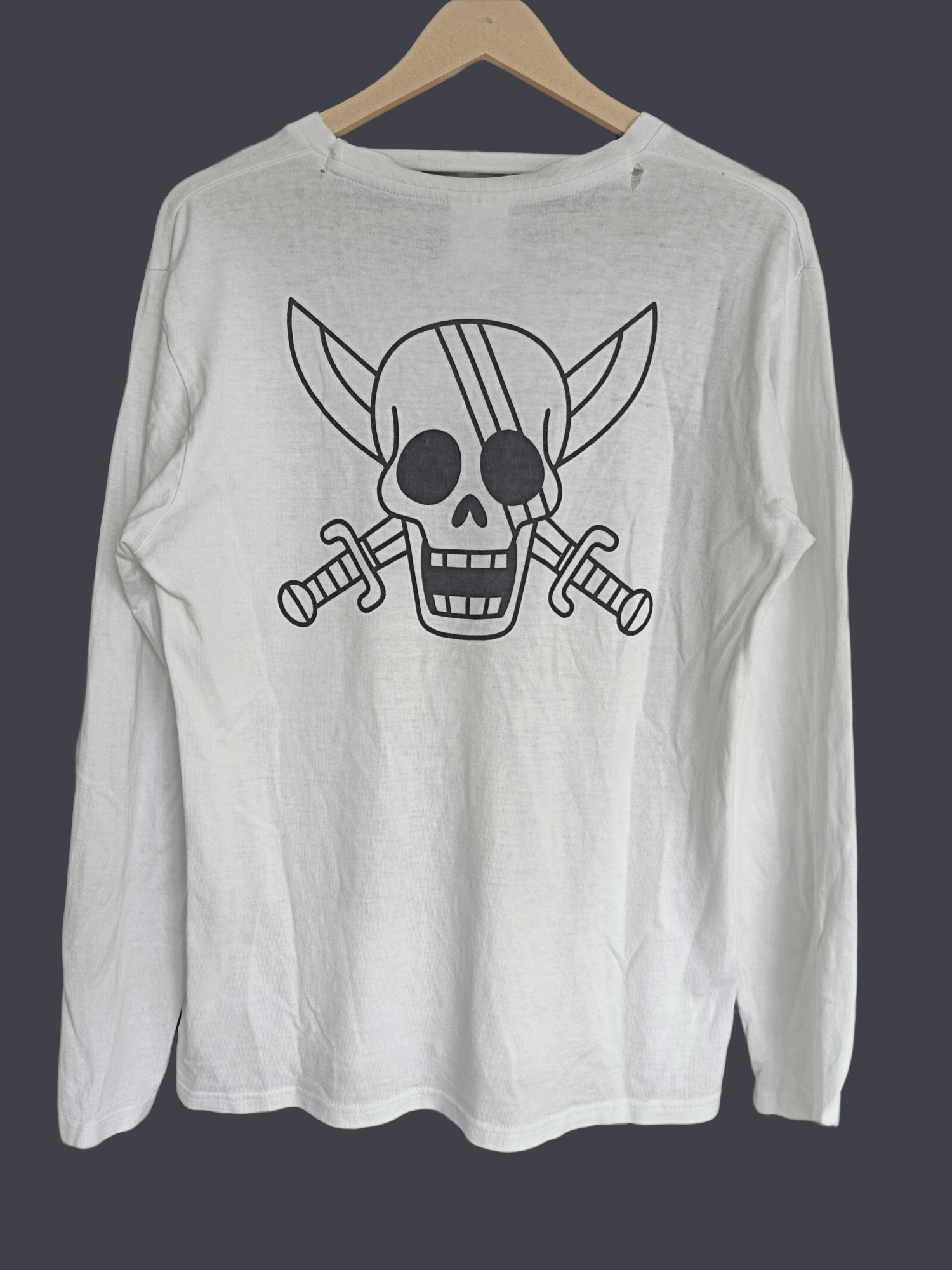 Japanese Brand × One Piece × Vintage One Piece Shanks Limited Long Sleeve tee Size US M / EU 48-50 / 2 - 5 Thumbnail