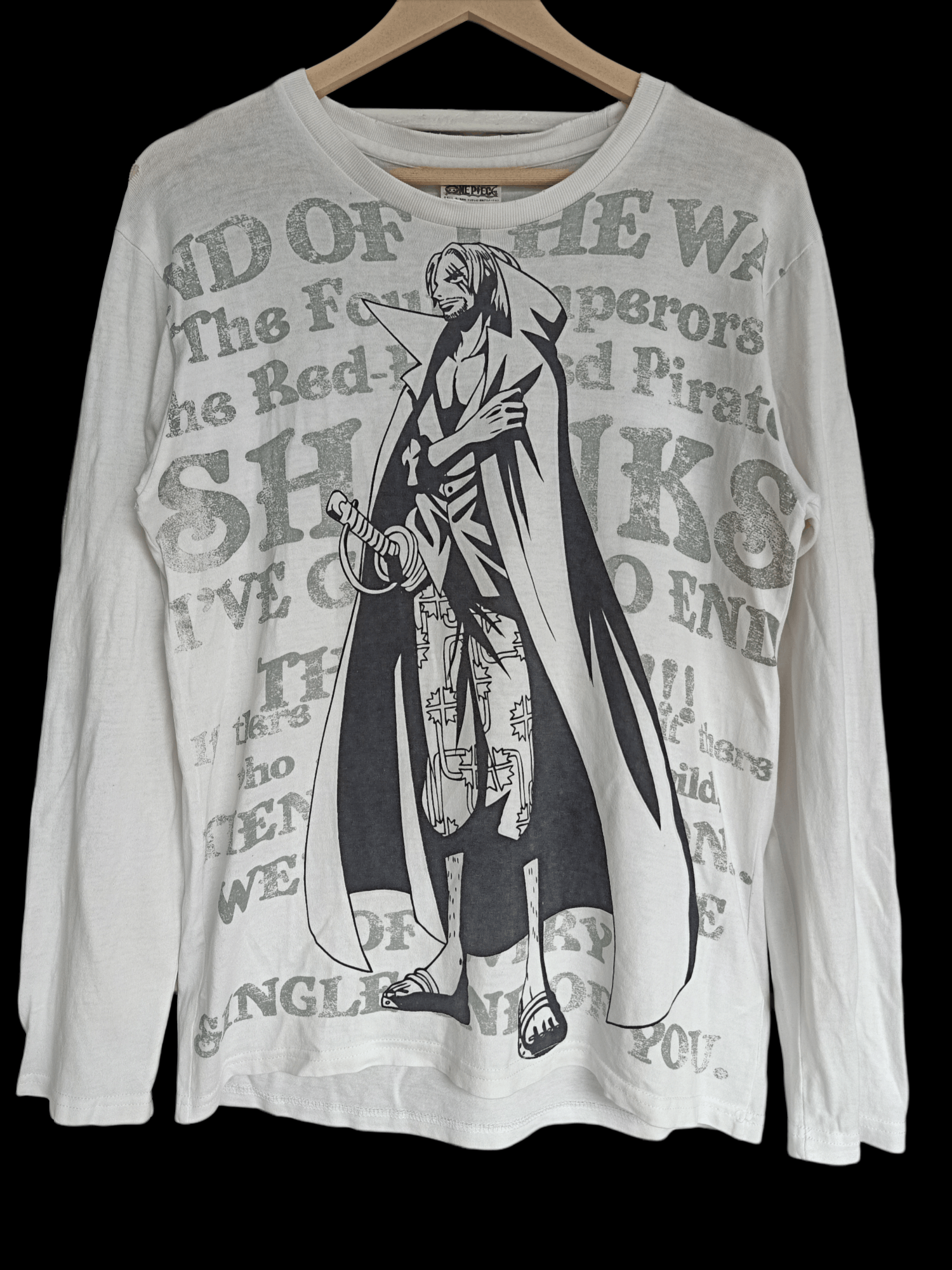One Piece Shanks Limited Long Sleeve tee