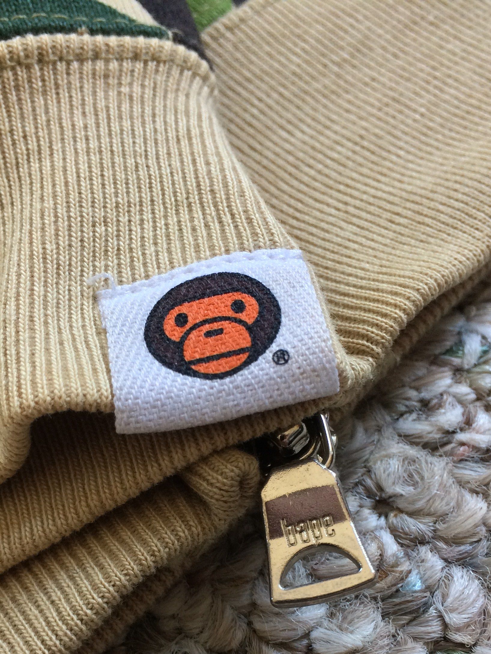 Bape OG Bape Baby Milo Camo Spellout Hoodie Size US M / EU 48-50 / 2 - 4 Thumbnail