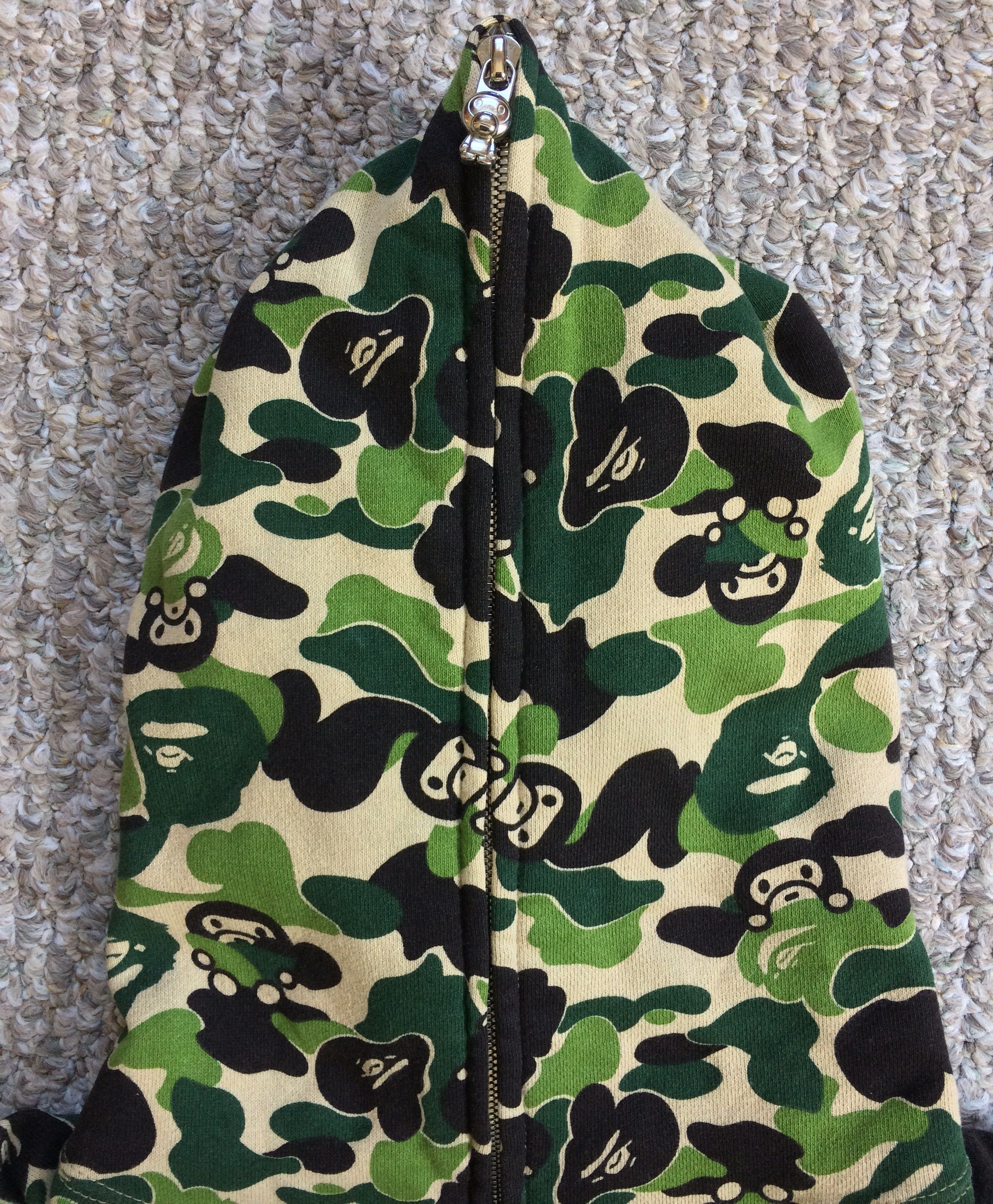 Bape OG Bape Baby Milo Camo Spellout Hoodie Size US M / EU 48-50 / 2 - 2 Thumbnail