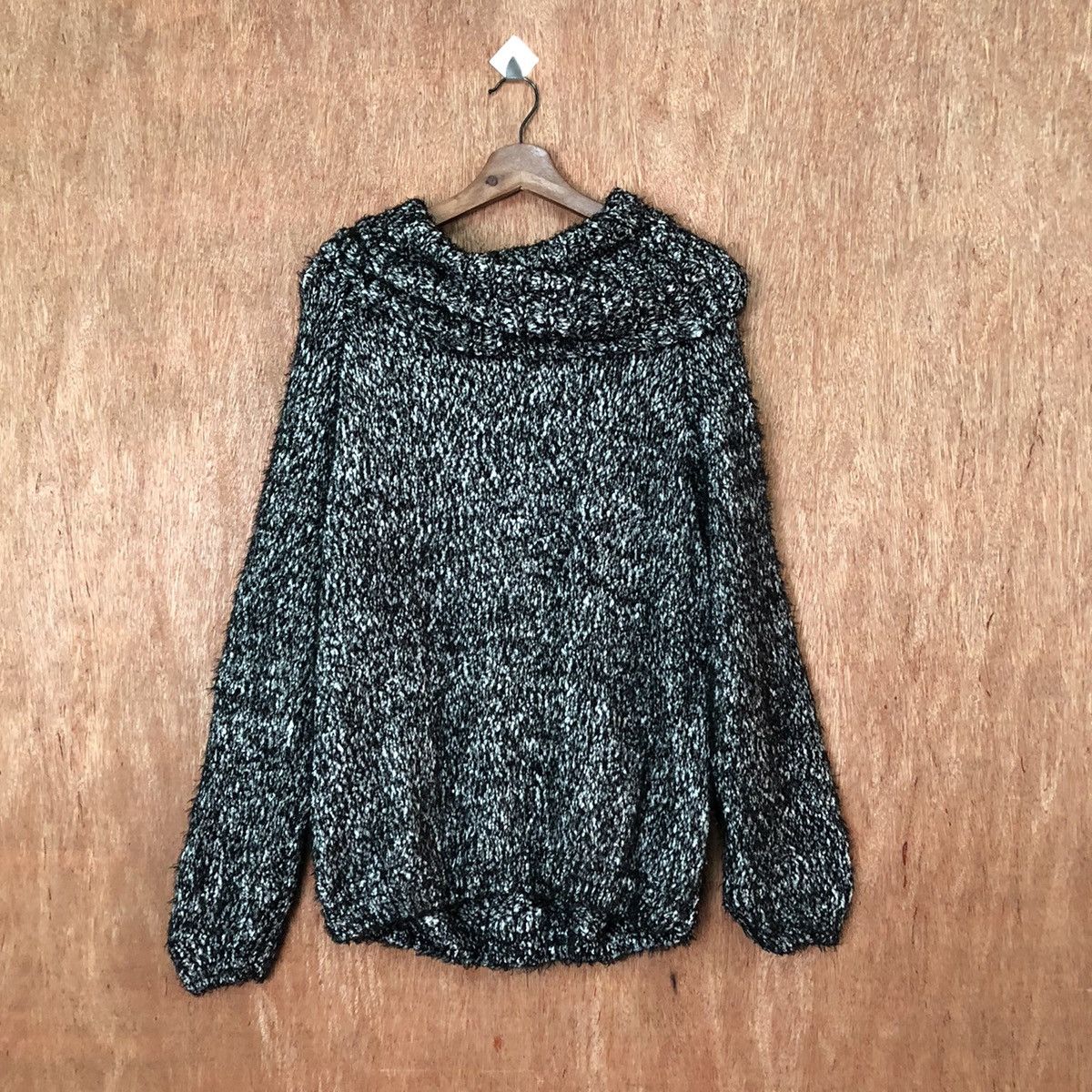 Japanese Brand W Closet Wearsine Shagy Shaggy Fur Mohair Knitwear #6440 Size M / US 6-8 / IT 42-44 - 6 Thumbnail