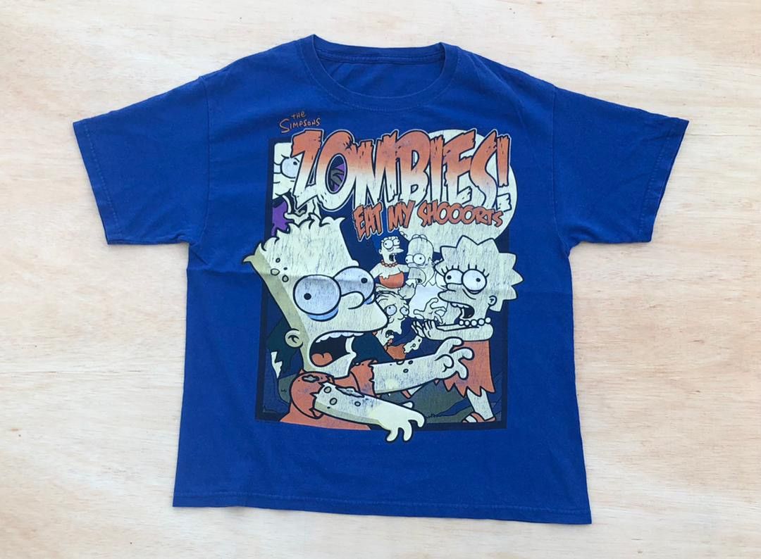The Simpsons × Vintage Vintage Tee The Simpsons A10 Size US M / EU 48-50 / 2 - 1 Thumbnail