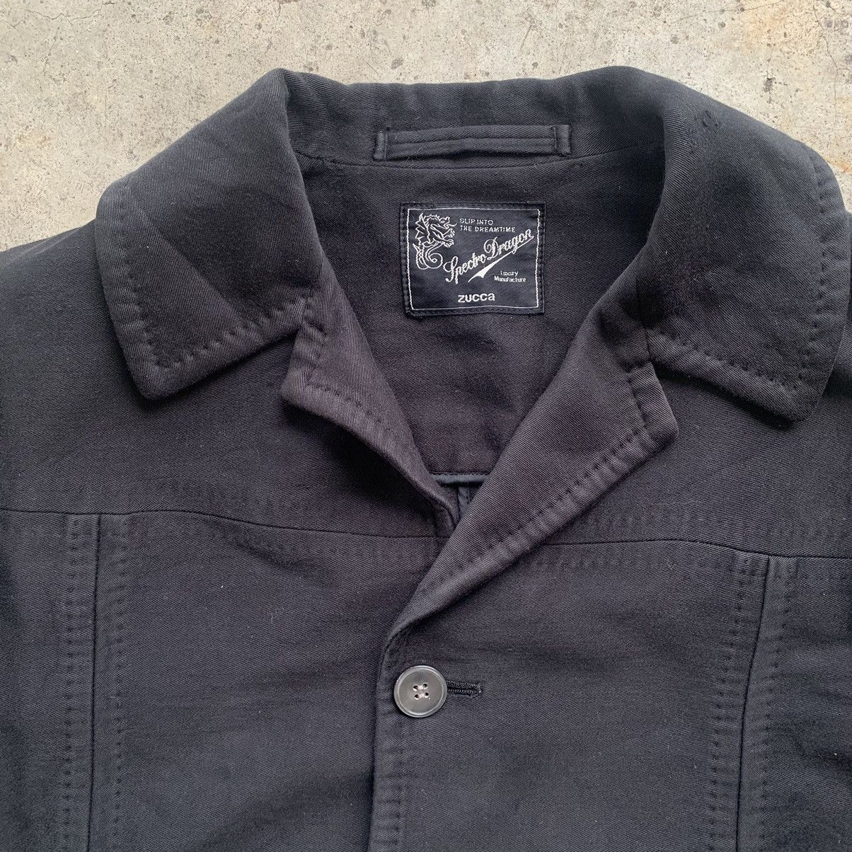 CABANE de ZUCCa Zucca black peacoat jacket Size M / US 6-8 / IT 42-44 - 6 Thumbnail
