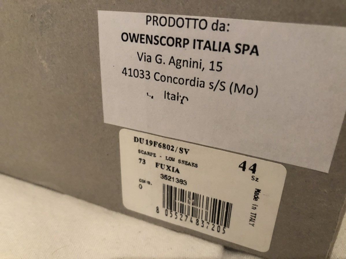 Rick Owens × Rick Owens Drkshdw NEW 🔥 VOMIT RAMONES LOW DRKSHDW RARE Size US 11 / EU 44 - 19 Thumbnail