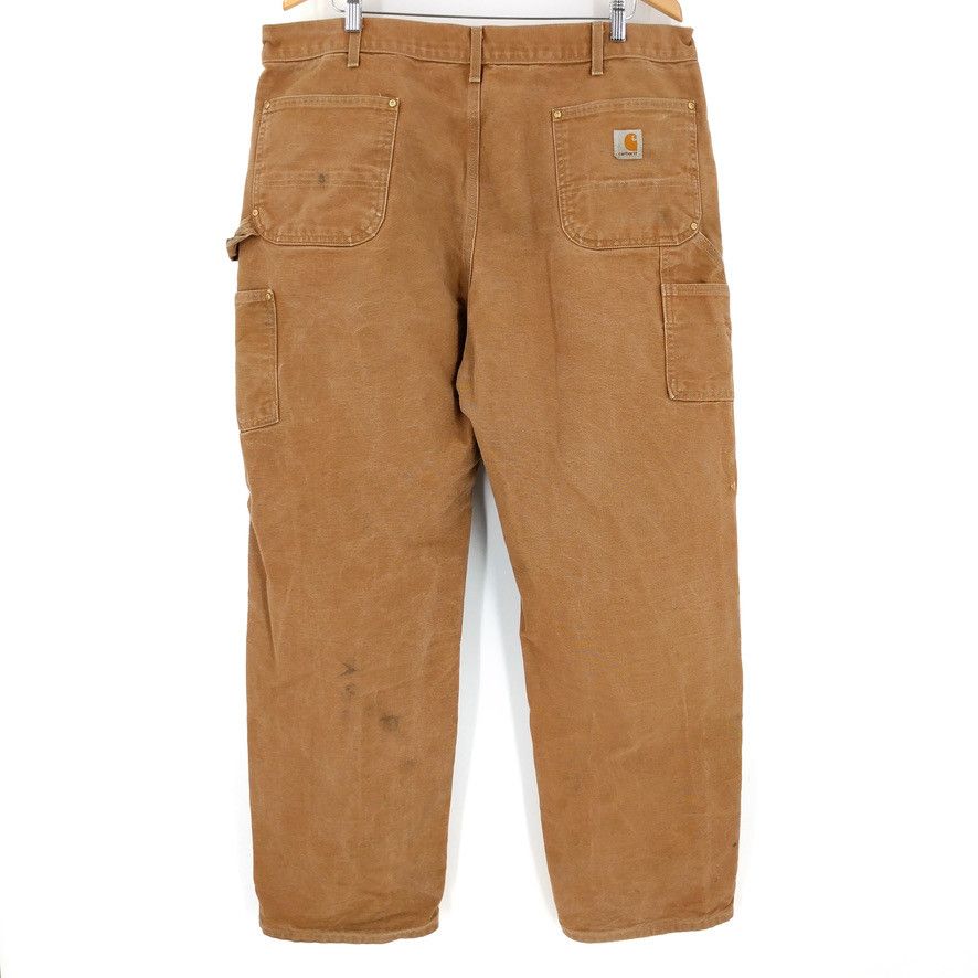 Carhartt × Vintage Vintage Carhartt Double-Front Dungaree Work Chore Pants USA Size US 42 / EU 58 - 6 Thumbnail