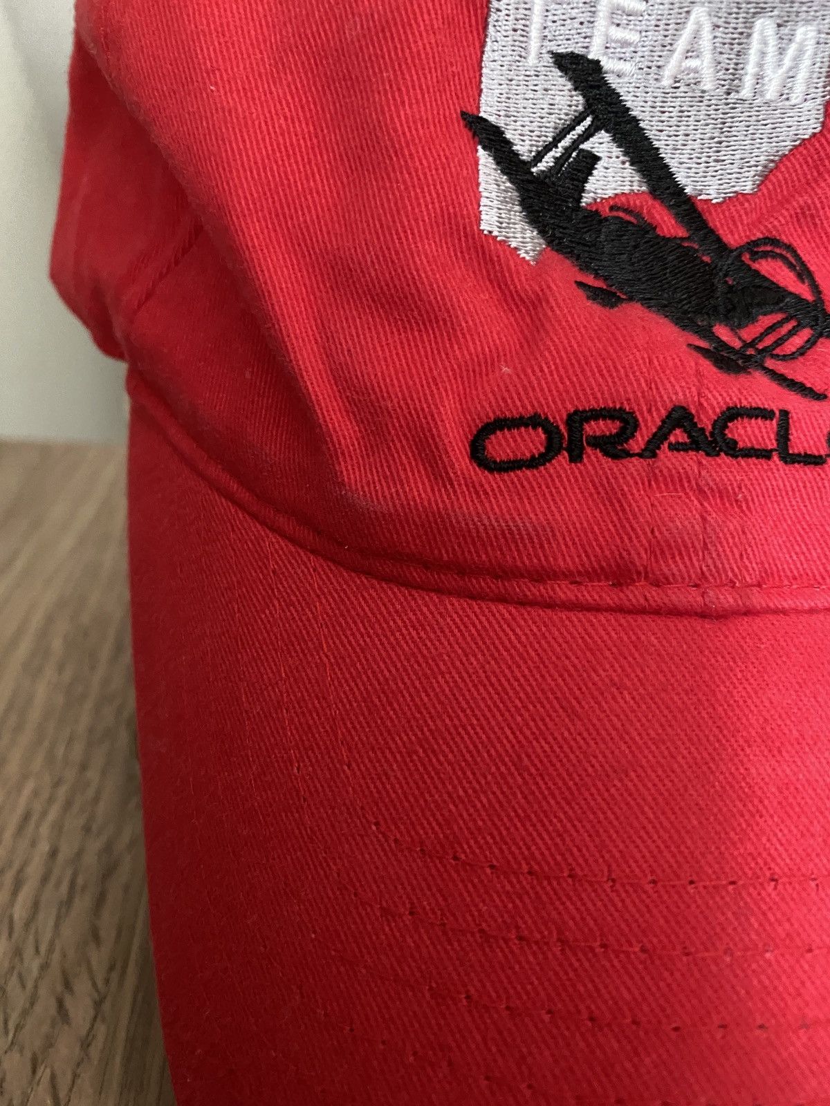 Vintage Vintage 90’s Team Oracle Biplane Airshow Dad Hat Strapback Size ONE SIZE - 4 Thumbnail