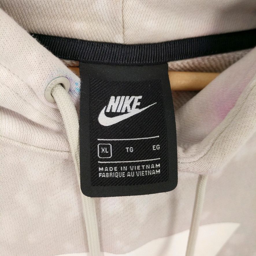 Nike Nike Custom Hand Bleached Tie Dye Box Logo Hoodie Size US XL / EU 56 / 4 - 11 Thumbnail