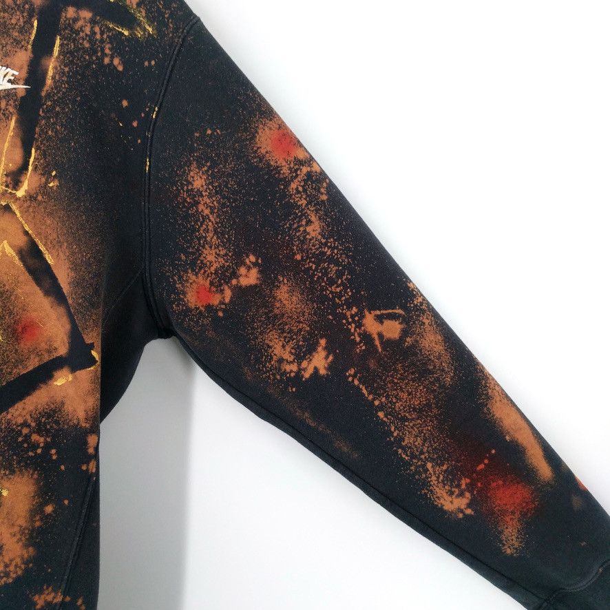 Nike Nike Not Dead Yet Custom Hand Painted Bleach Hoodie L Tall Size US L / EU 52-54 / 3 - 5 Thumbnail