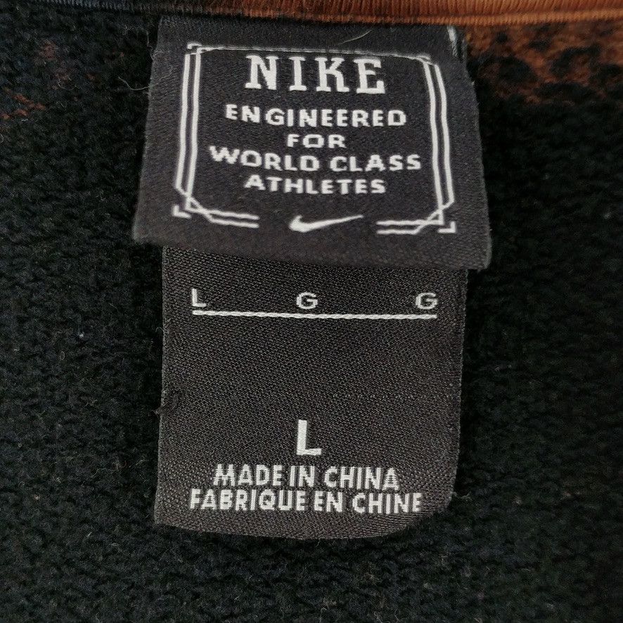 Nike Nike Custom Hand Bleached Distressed Fleece Zip Hoodie Size US L / EU 52-54 / 3 - 11 Thumbnail