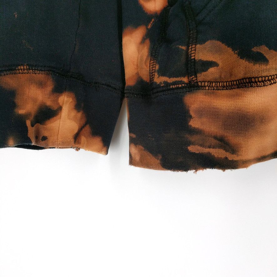 Nike Nike Custom Hand Bleached Distressed Fleece Zip Hoodie Size US L / EU 52-54 / 3 - 10 Thumbnail