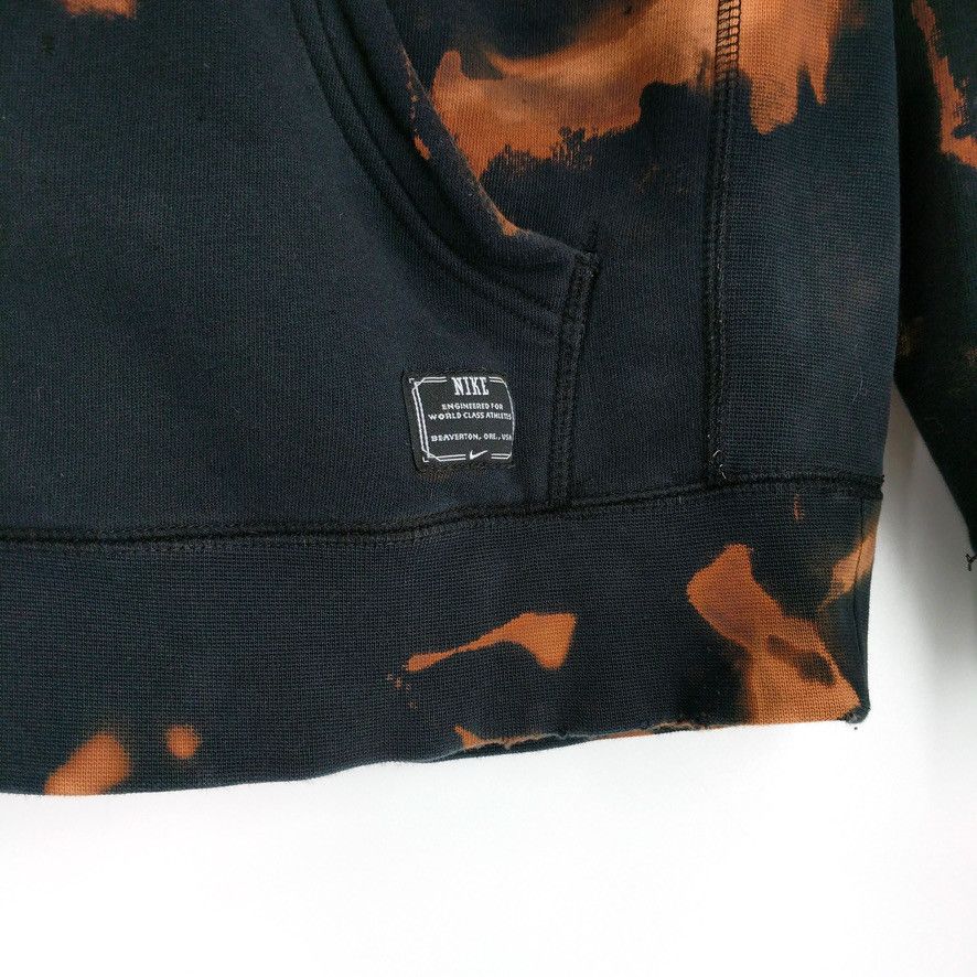 Nike Nike Custom Hand Bleached Distressed Fleece Zip Hoodie Size US L / EU 52-54 / 3 - 4 Thumbnail