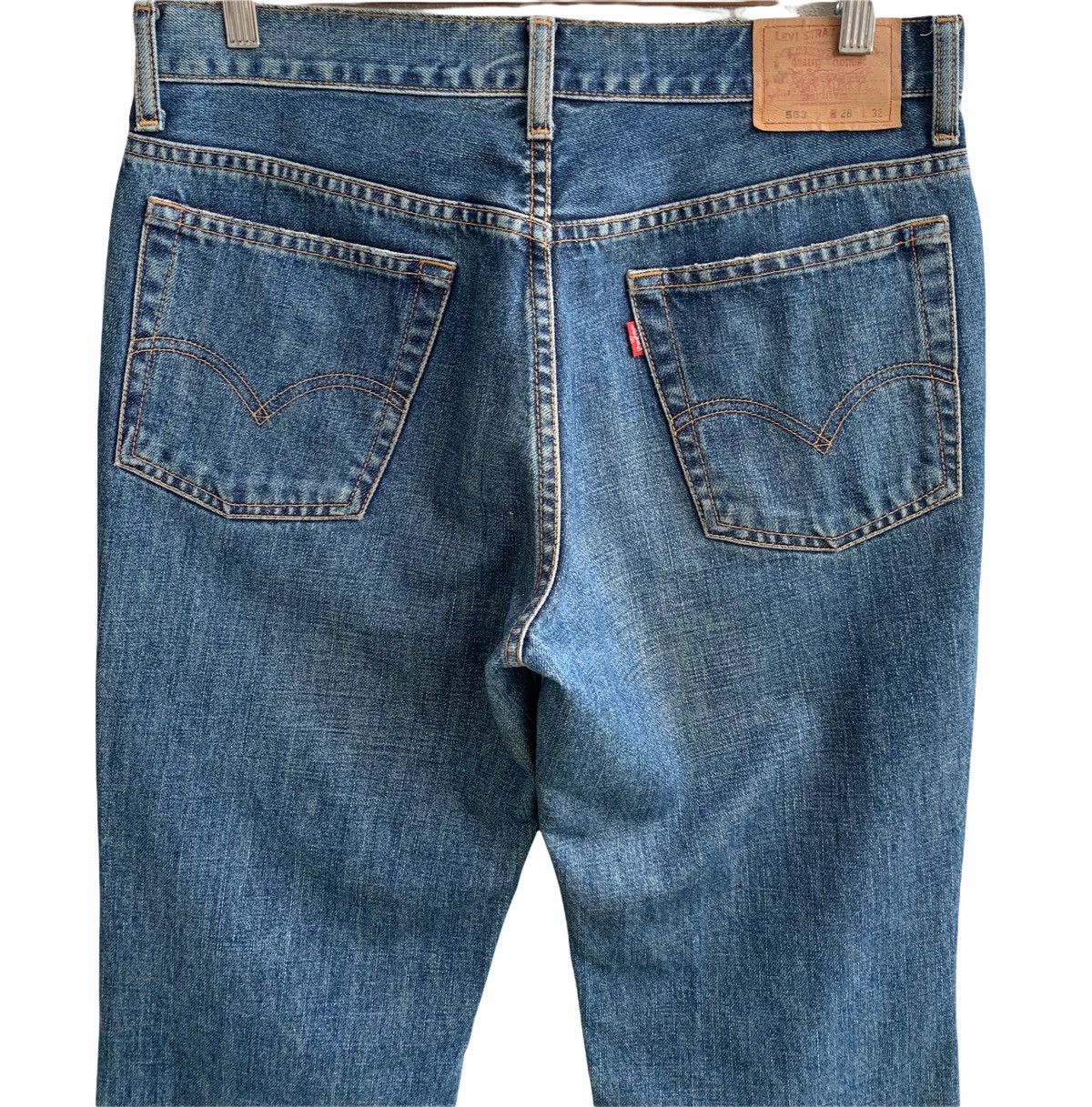Levi's Vintage Levis 553 Denim Flares Jeans Pants - BS45853. Size US 32 / EU 48 - 5 Thumbnail