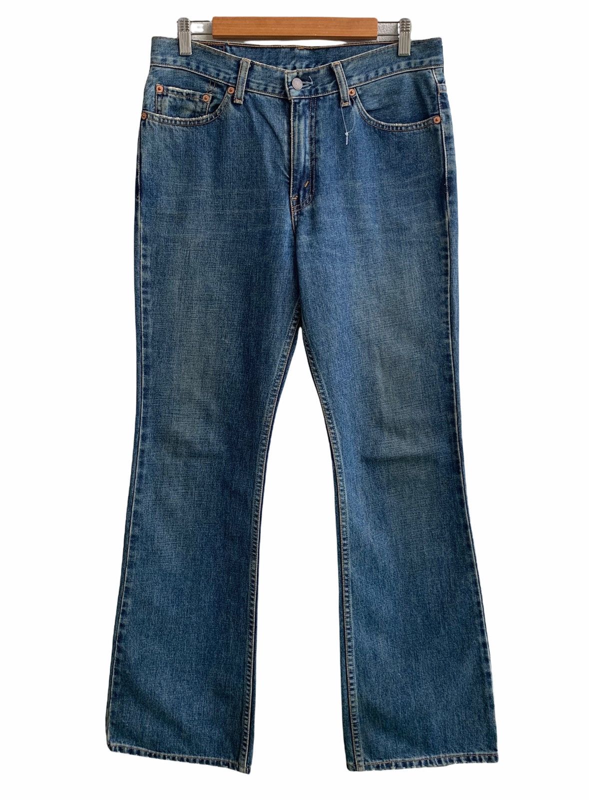 Levi's Vintage Levis 553 Denim Flares Jeans Pants - BS45853. Size US 32 / EU 48 - 2 Thumbnail