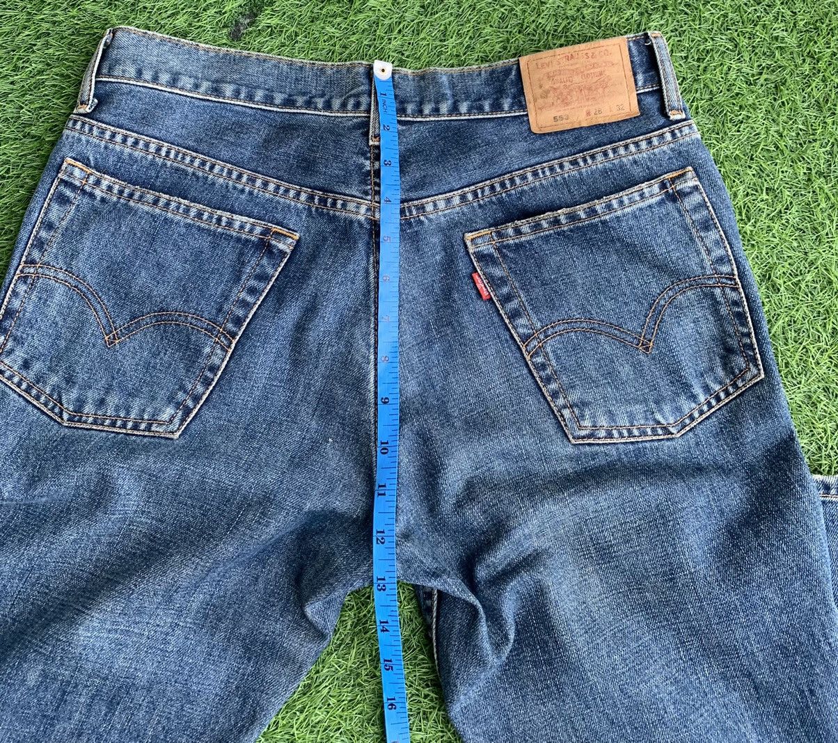 Levi's Vintage Levis 553 Denim Flares Jeans Pants - BS45853. Size US 32 / EU 48 - 14 Thumbnail