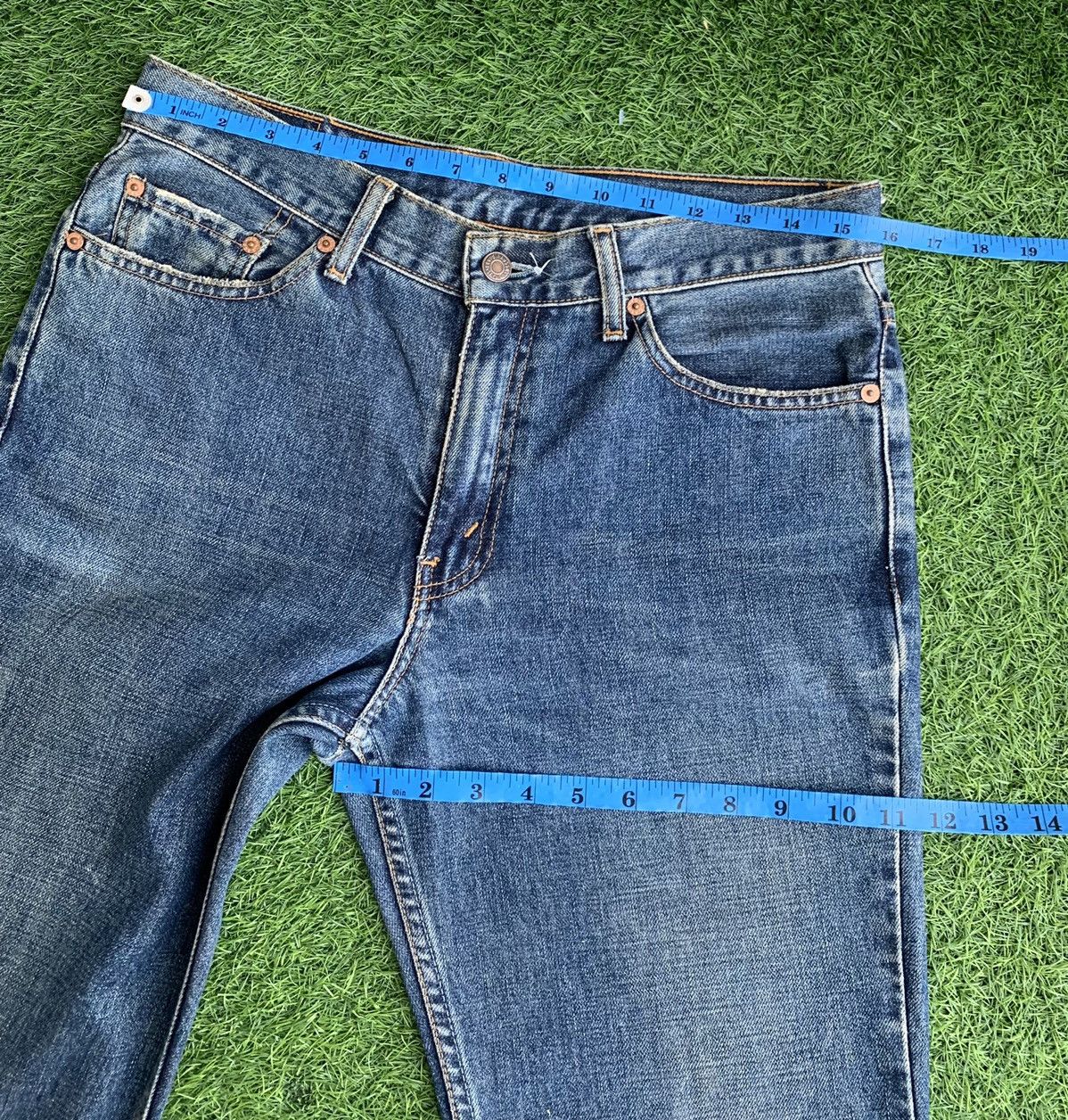Levi's Vintage Levis 553 Denim Flares Jeans Pants - BS45853. Size US 32 / EU 48 - 12 Thumbnail