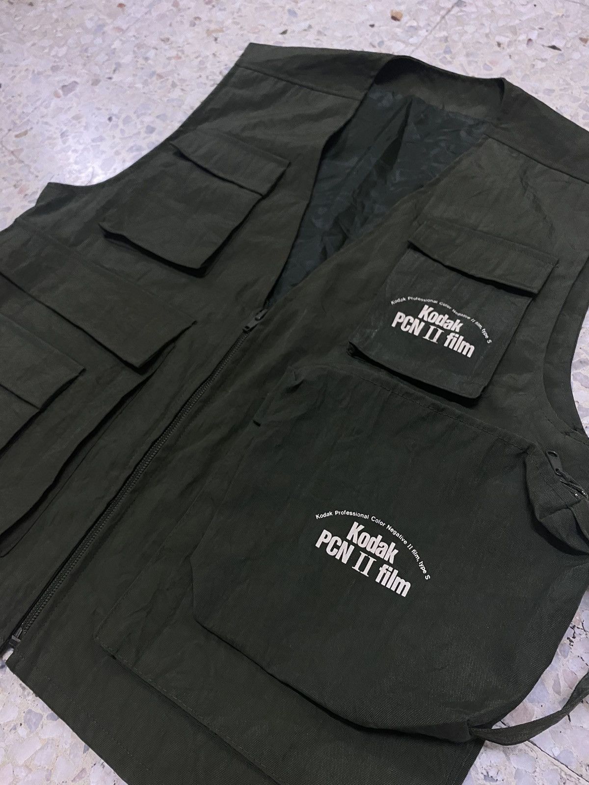 Kodak Vintage Kodak PCN II Film Vest With Small Bag Multi Pocket Size US M / EU 48-50 / 2 - 4 Thumbnail