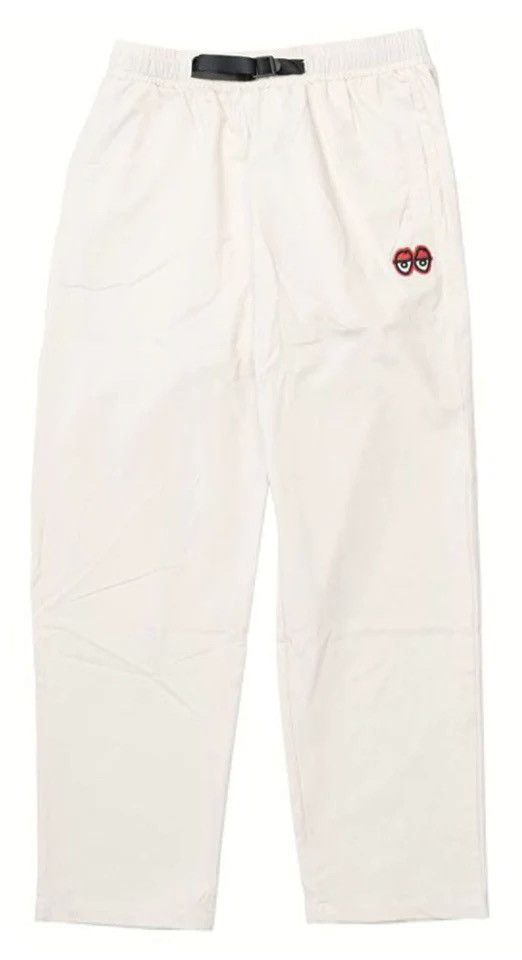 image of Krooked Eyes Ripstop Pants XL in Ecru, Men's (Size 36)