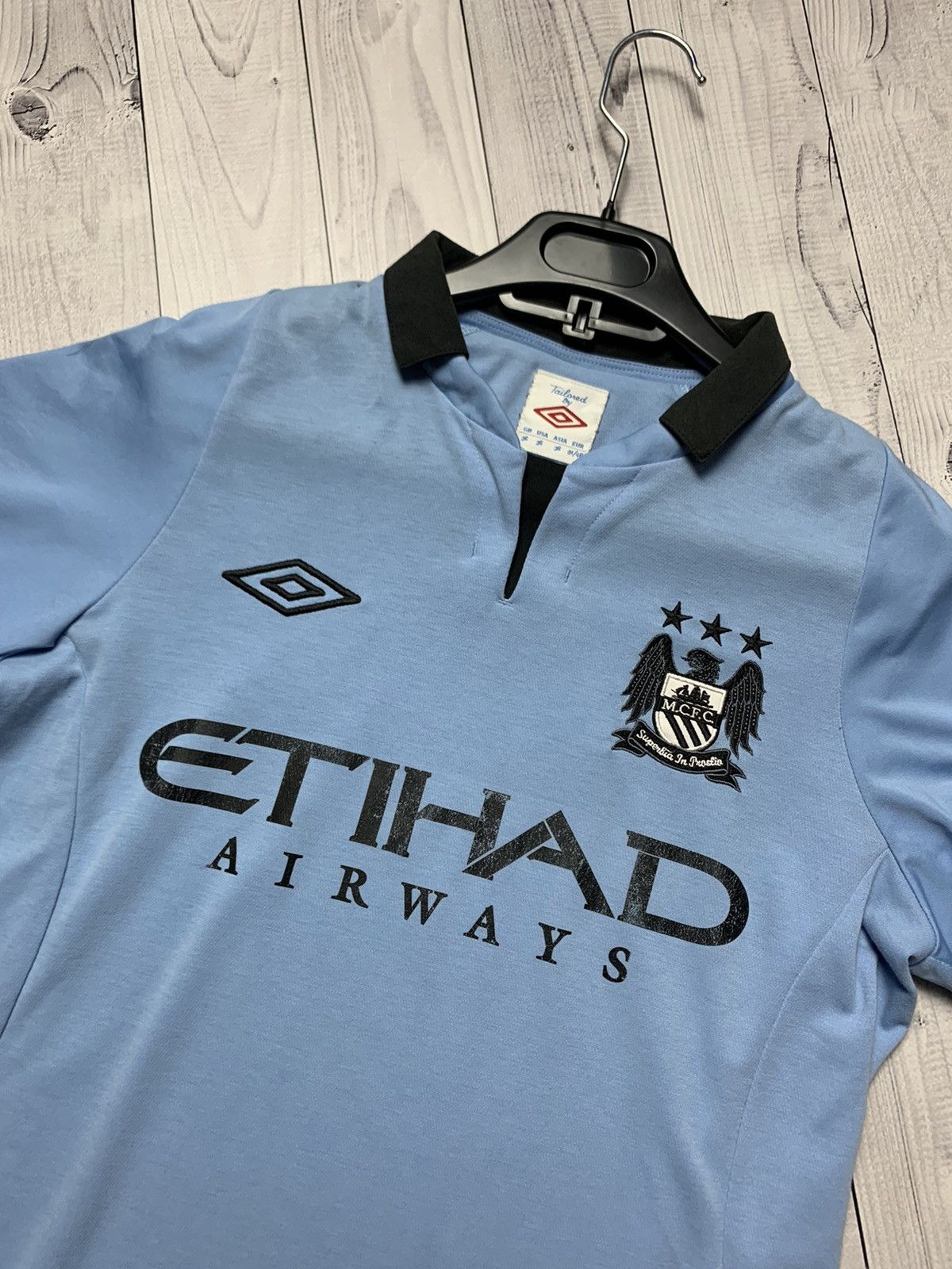 Umbro × Vintage Vintage soccer jersey Manchester City Umbro size S Size US S / EU 44-46 / 1 - 2 Thumbnail