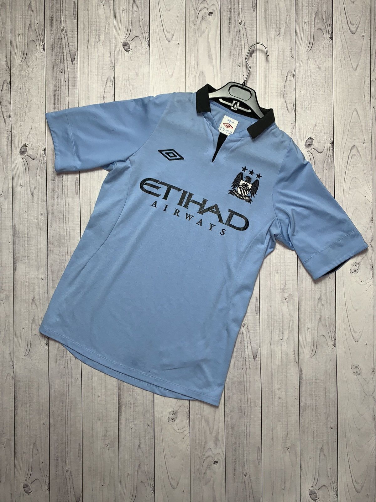 Umbro × Vintage Vintage soccer jersey Manchester City Umbro size S Size US S / EU 44-46 / 1 - 1 Thumbnail