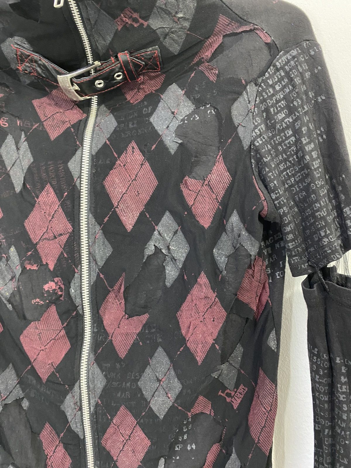 A.F.F.A. × Seditionaries H.Anarchyism For Plus Punk Jacket Shirt Destressed Design Size US S / EU 44-46 / 1 - 4 Thumbnail