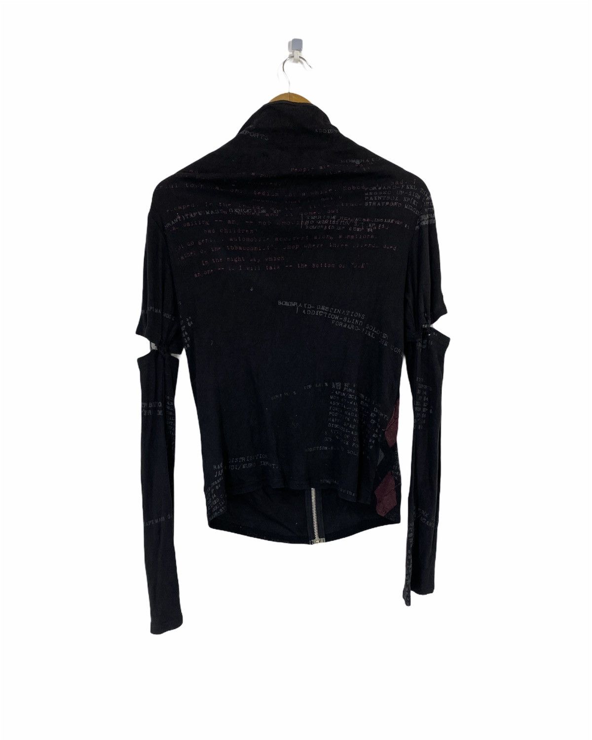 A.F.F.A. × Seditionaries H.Anarchyism For Plus Punk Jacket Shirt Destressed Design Size US S / EU 44-46 / 1 - 2 Thumbnail