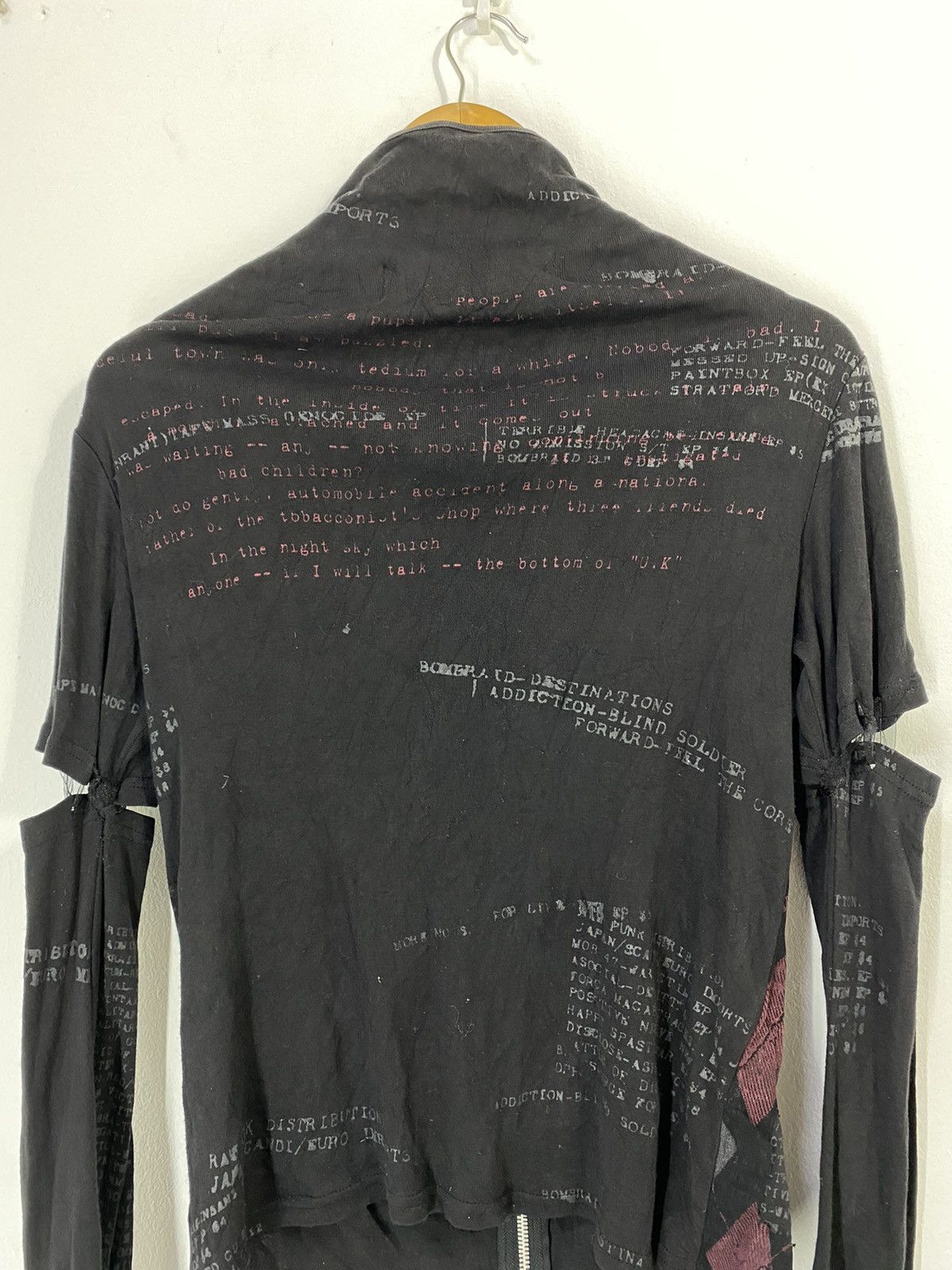 A.F.F.A. × Seditionaries H.Anarchyism For Plus Punk Jacket Shirt Destressed Design Size US S / EU 44-46 / 1 - 9 Thumbnail