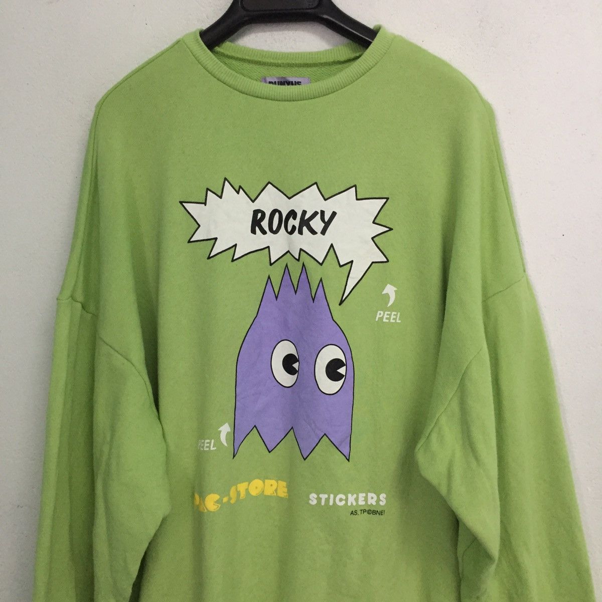 Japanese Brand Punyus Pac-Store Rocky Sweatshirt MADE IN JAPAN Size US L / EU 52-54 / 3 - 3 Thumbnail