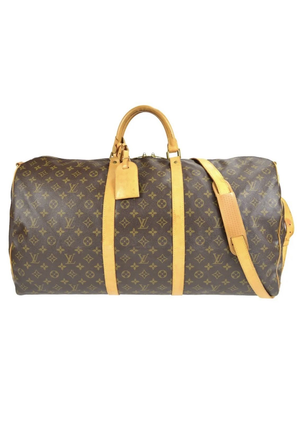 Louis Vuitton Keepall 60 Bandouliere Duffle Bag Size ONE SIZE - 1 Thumbnail