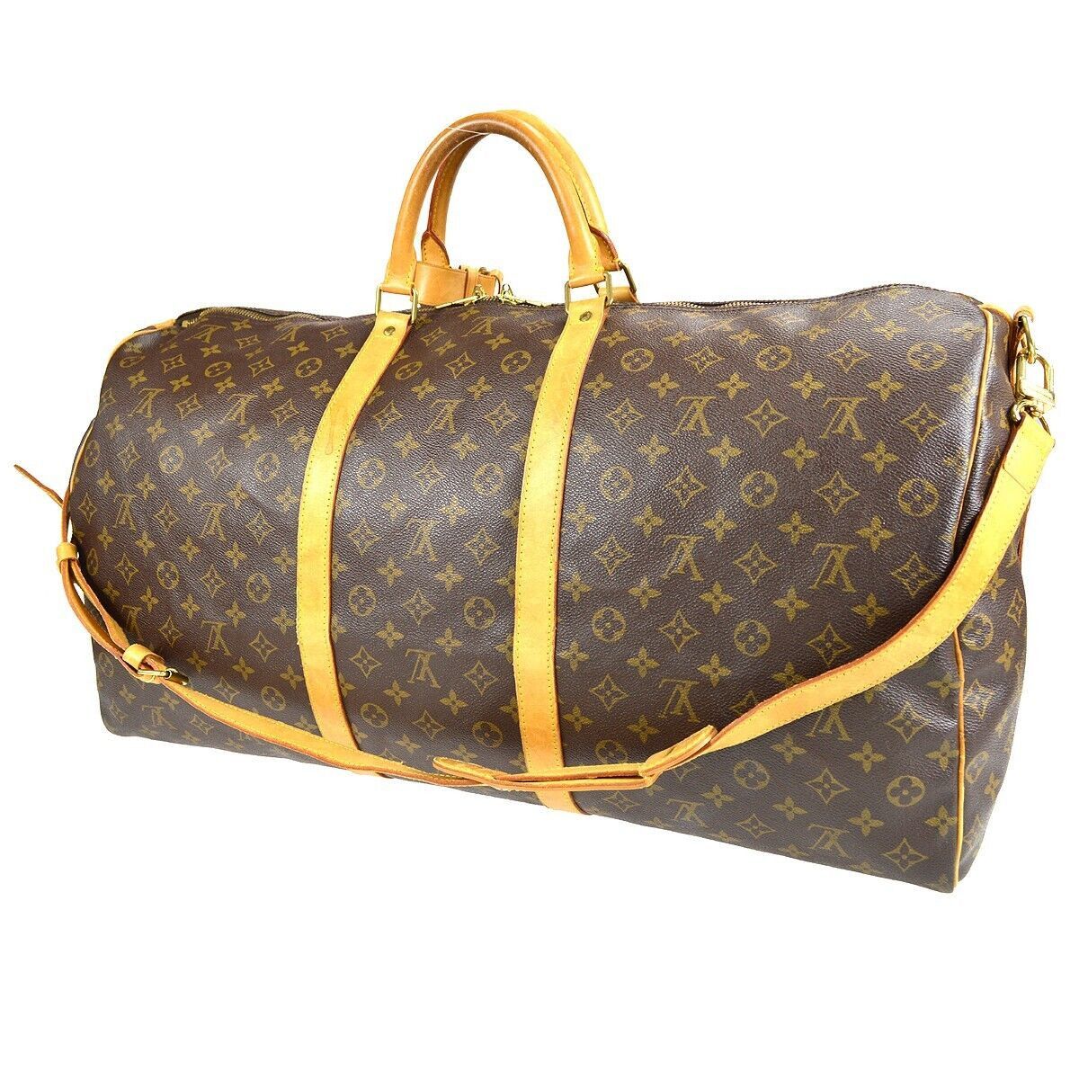 Louis Vuitton Keepall 60 Bandouliere Duffle Bag Size ONE SIZE - 2 Thumbnail